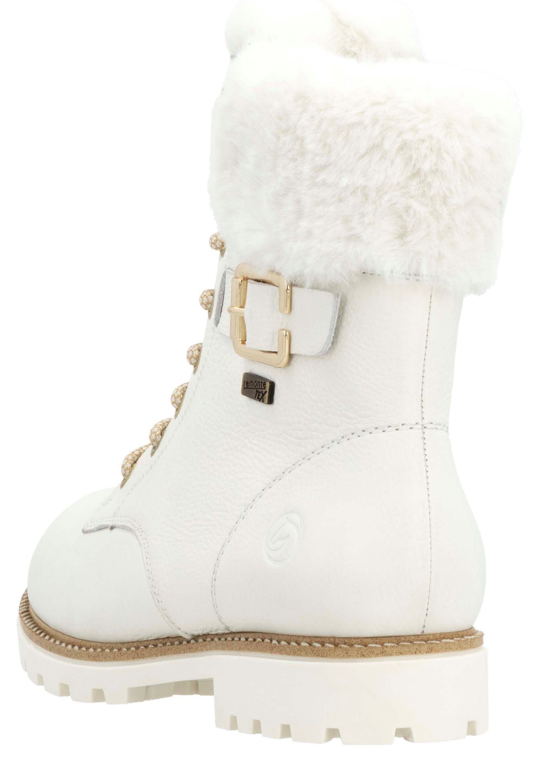 Remonte Winterlaarzen Elisabeth Hurley-Collection , veterschoenen, outdoorschoen, veterschoenen met decoratieve gesp