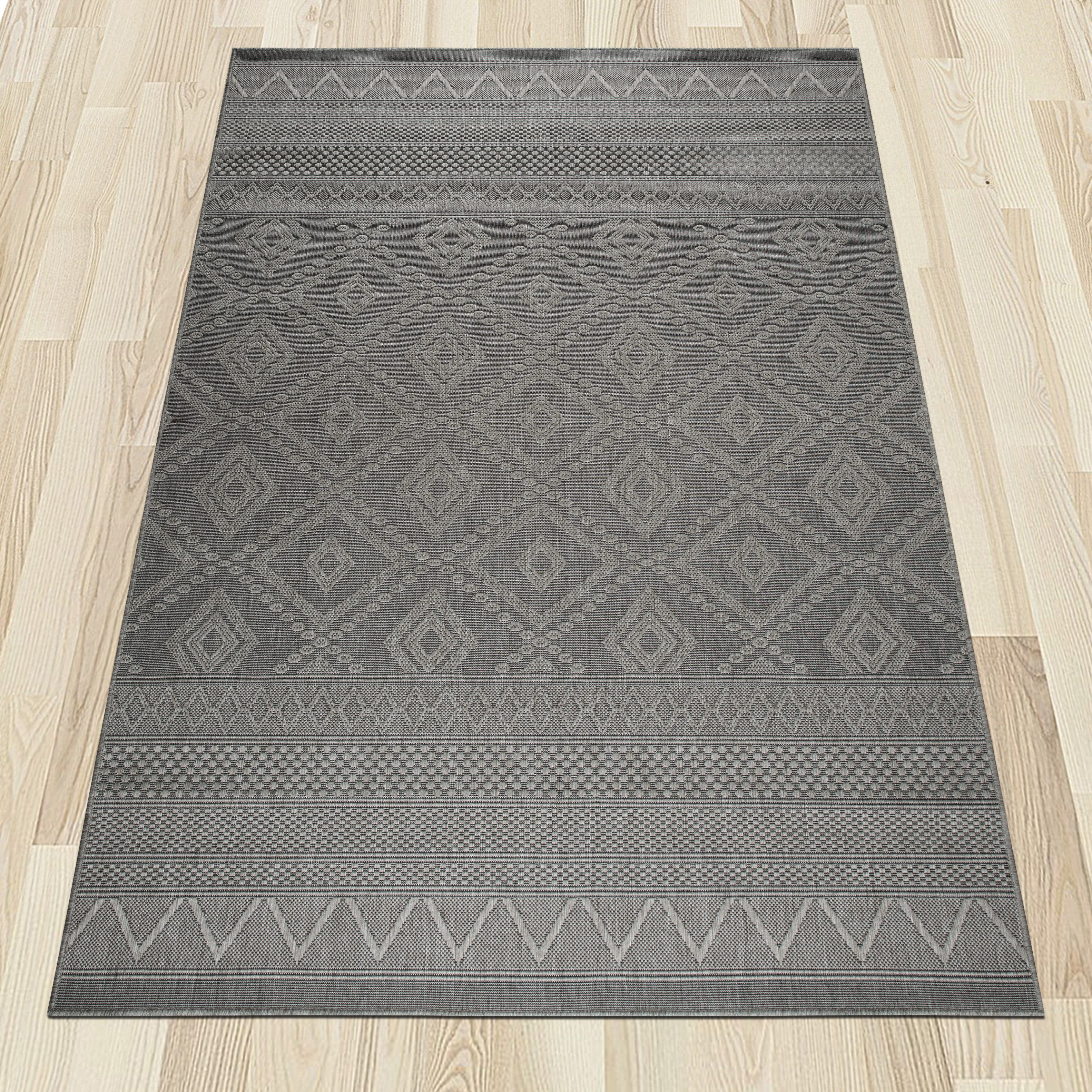 my home Vloerkleed Toronto is ook als loper verkrijgbaar Geschikt voor binnen en buiten, sisal-look, weerbestendig & uv-bestendig, boho