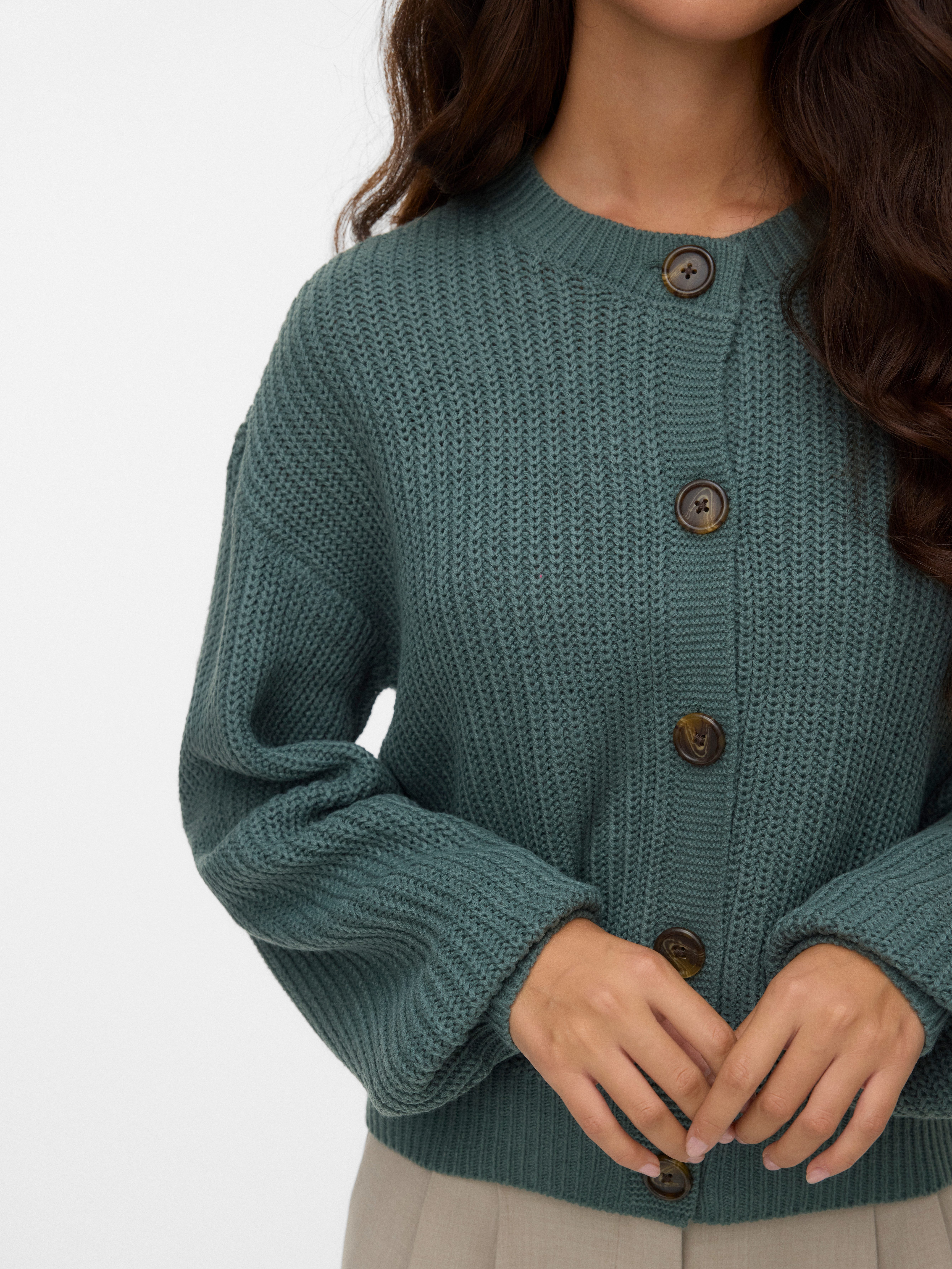 Vero Moda Vest VMLEA LS O-NECK CARDIGAN NOOS