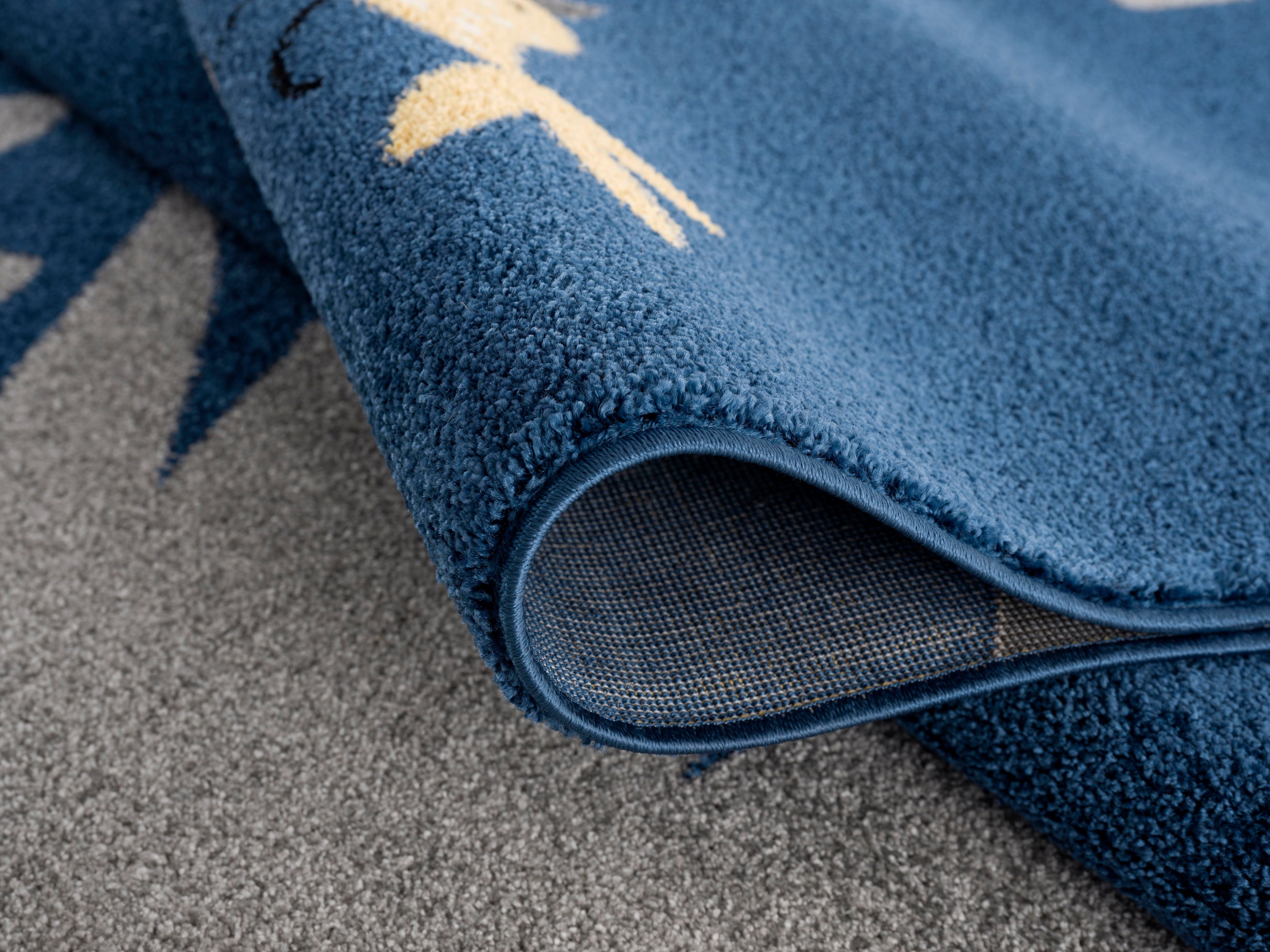 Lüttenhütt Kindervloerkleed Luiaard Korte pool-reversible-vloerkleed, dier, zachte touch