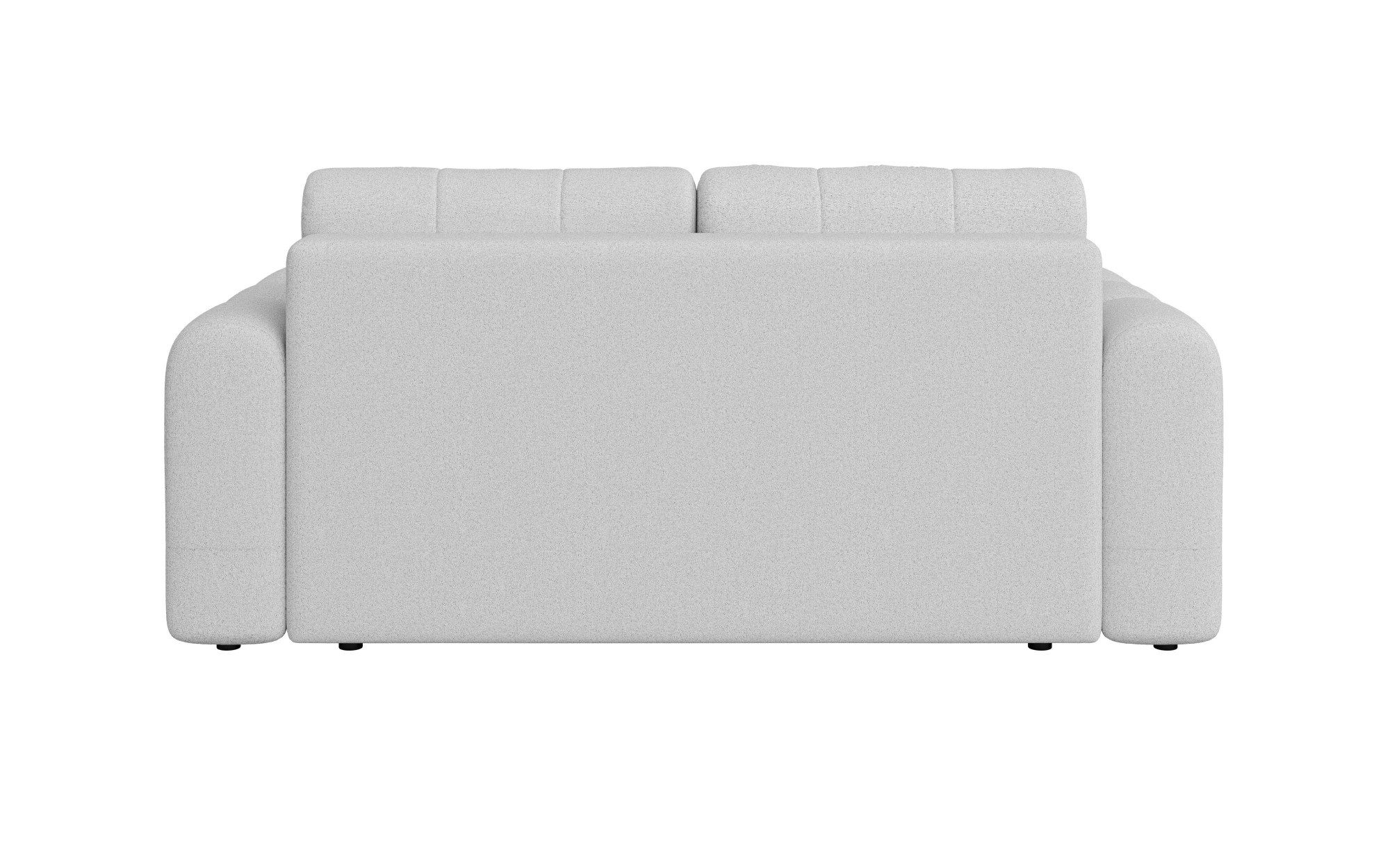 INOSIGN 2-zitsbank Manilla, trendy stiksels, 2 rugkussens, B/D/H 195/107/91 cm met golfondersteuning, in verschillende materialen en kleuren