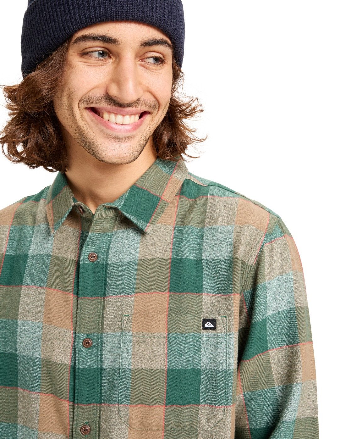 Quiksilver Overhemd met lange mouwen Motherfly Plaid