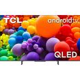tcl qled-tv 75c722x1, 189 cm - 75 ", 4k ultra hd, android tv - smart tv, android 11, onkyo-geluidssysteem zwart