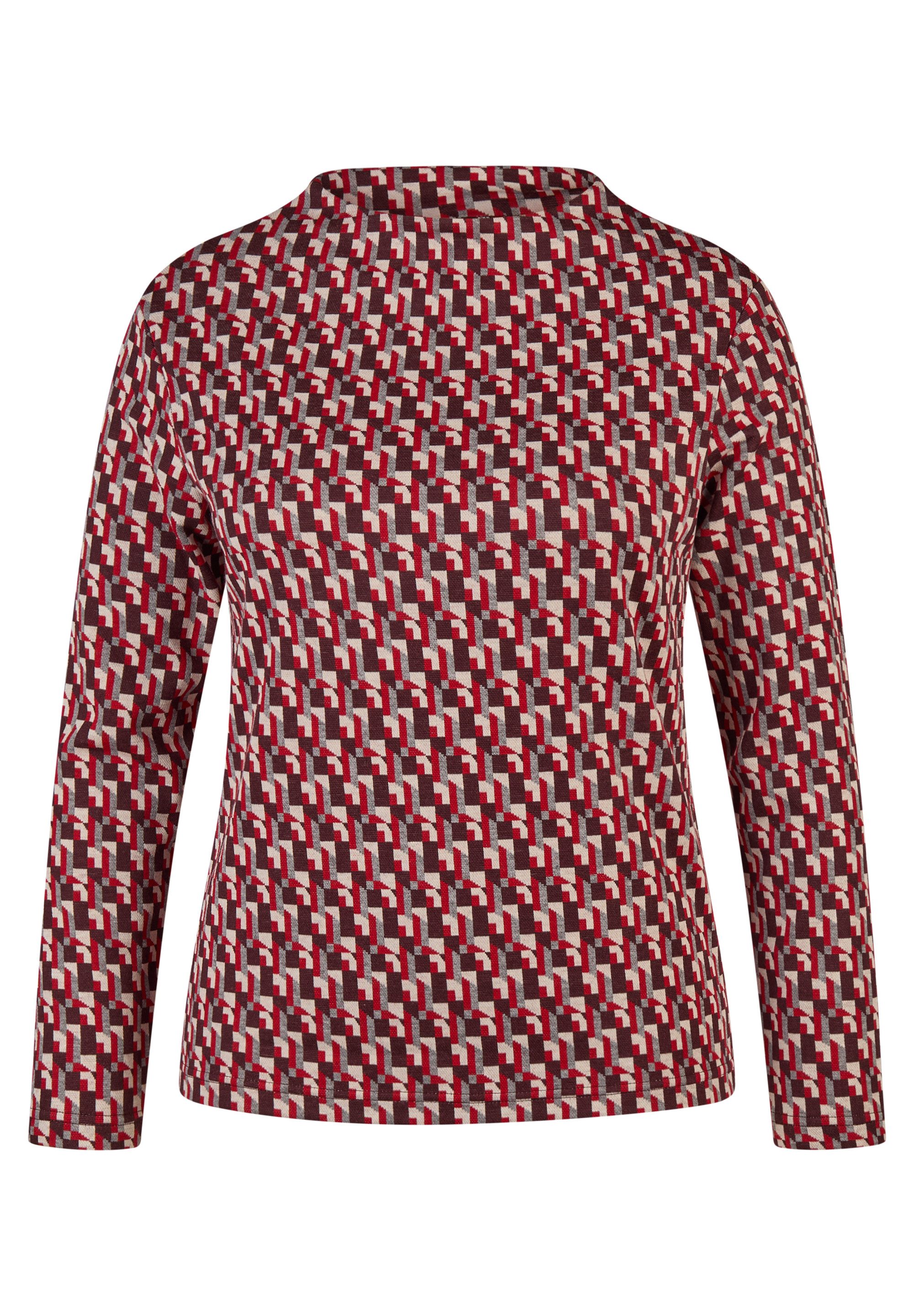Rabe Shirt met lange mouwen met grafisch patroon
