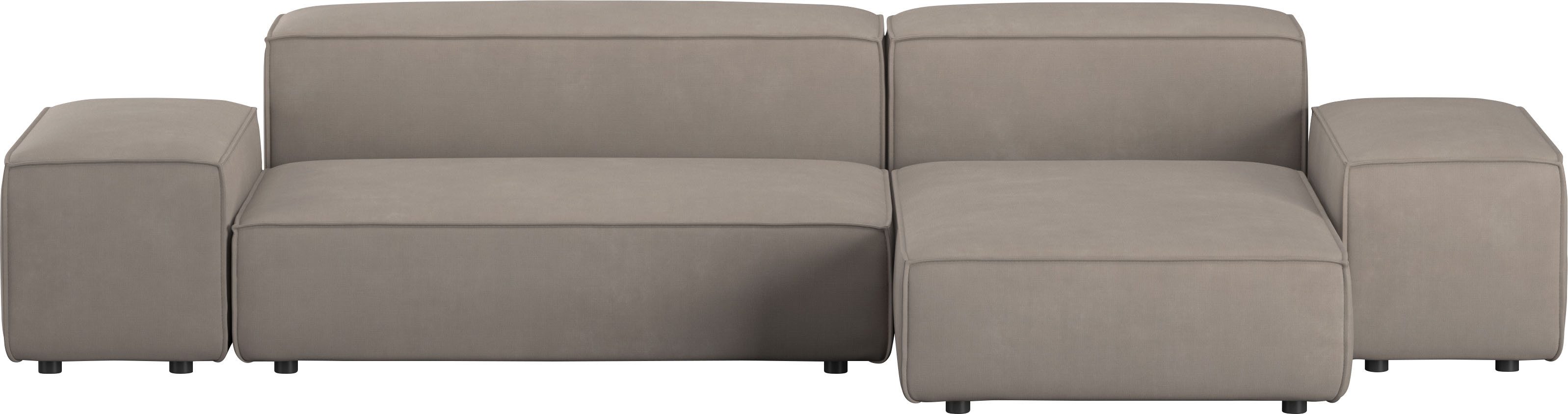 designwerk Hoekbank Puzzle L-vorm, ontwerpsofa voor binnen en buiten, comfortabel, modulair