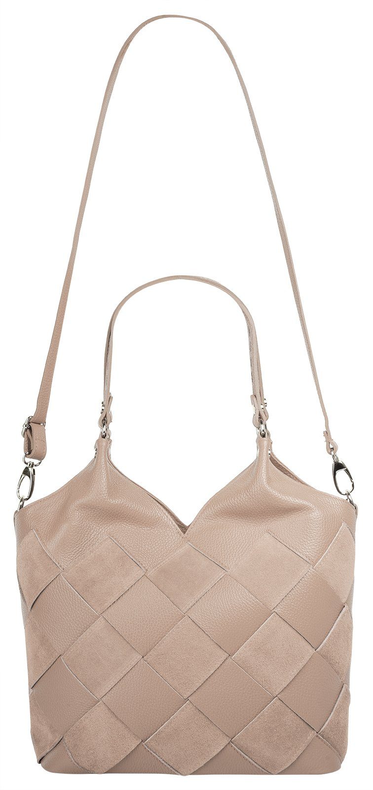 Samantha Look Shopper echt leer, made in italy