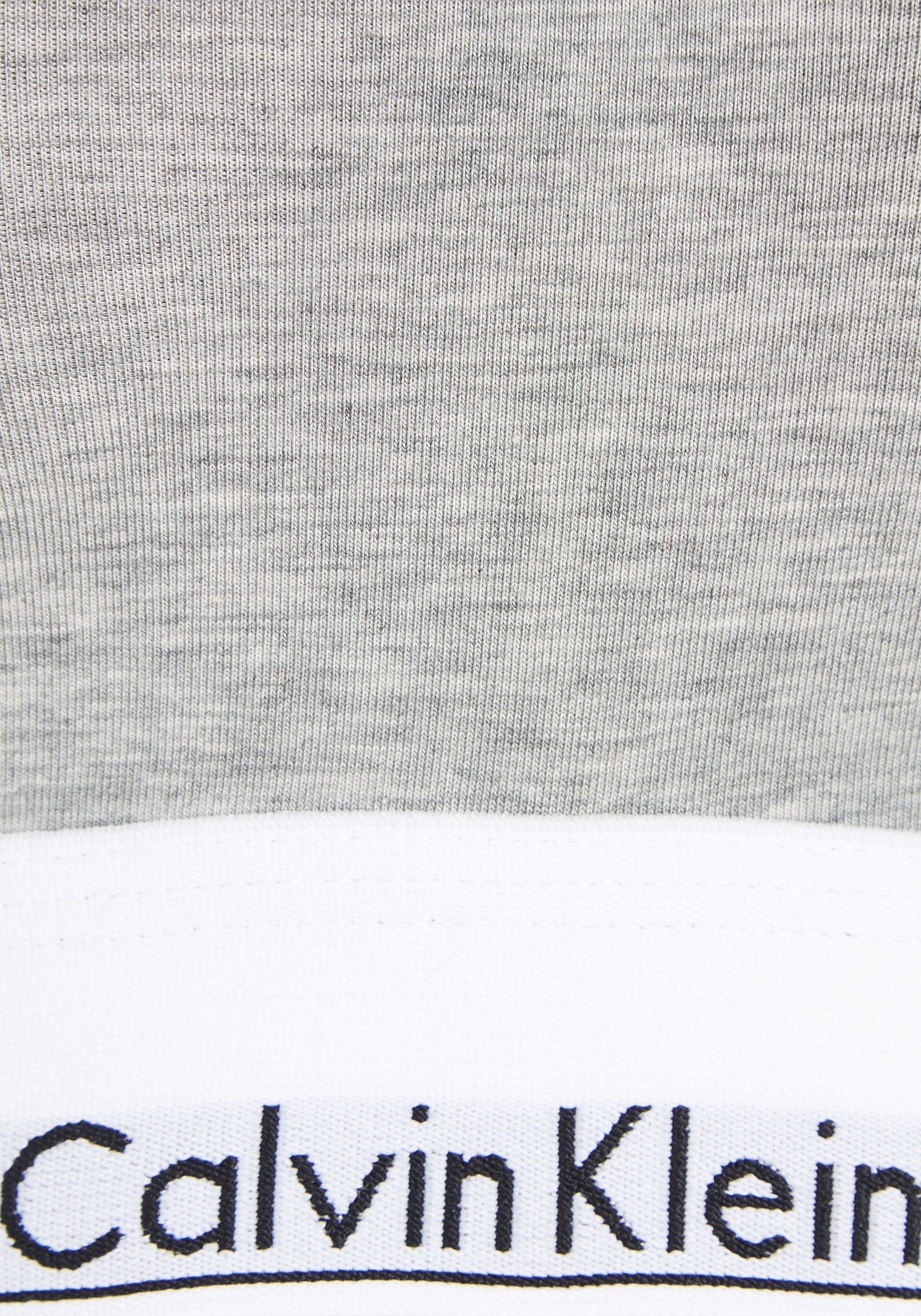Calvin Klein Bralette met ck-logo op de tailleband en schouderbandjes