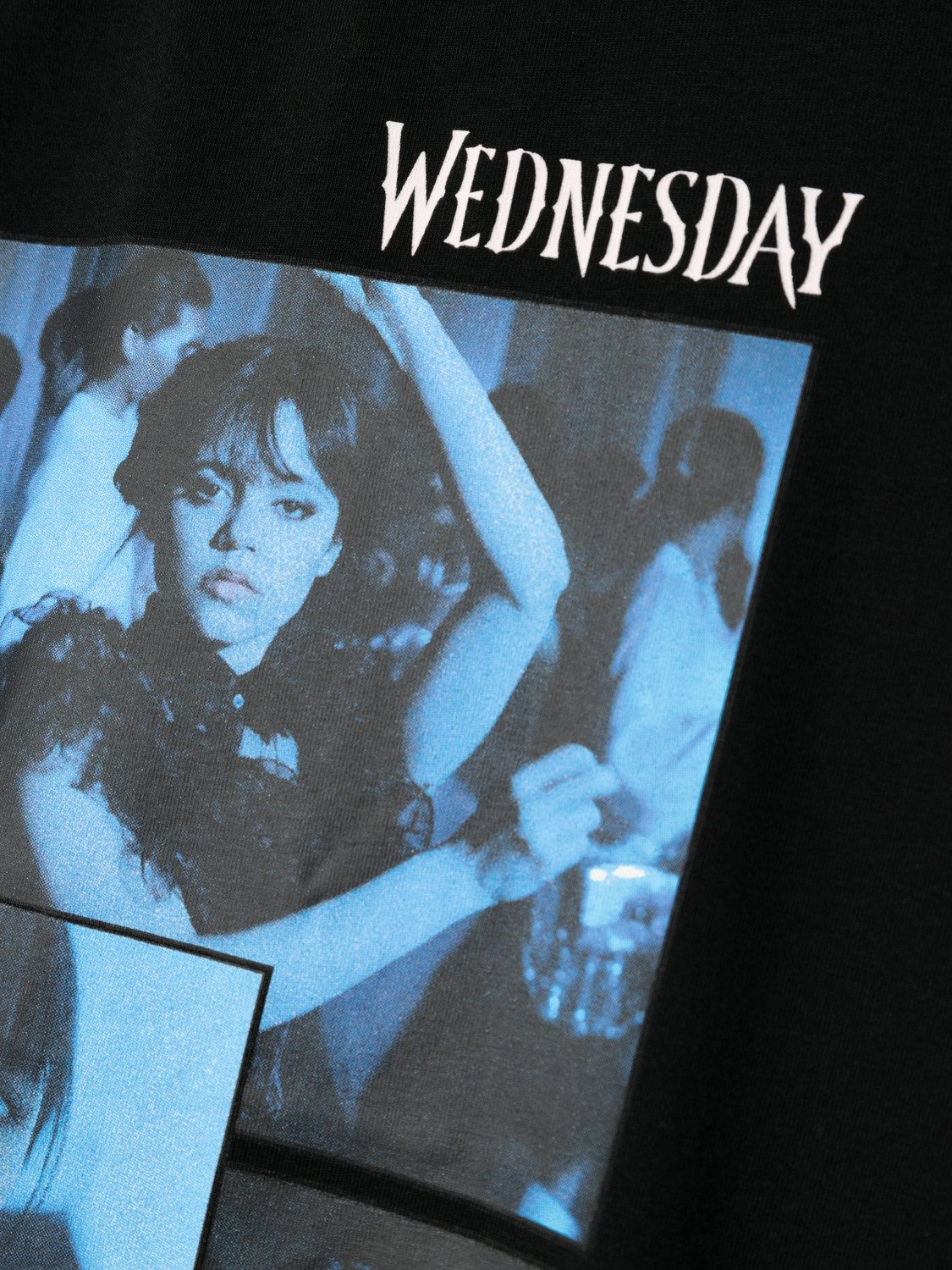 Name It Shirt met korte mouwen NKFJAX WEDNESDAY SS TOP BOX NOOS SKY
