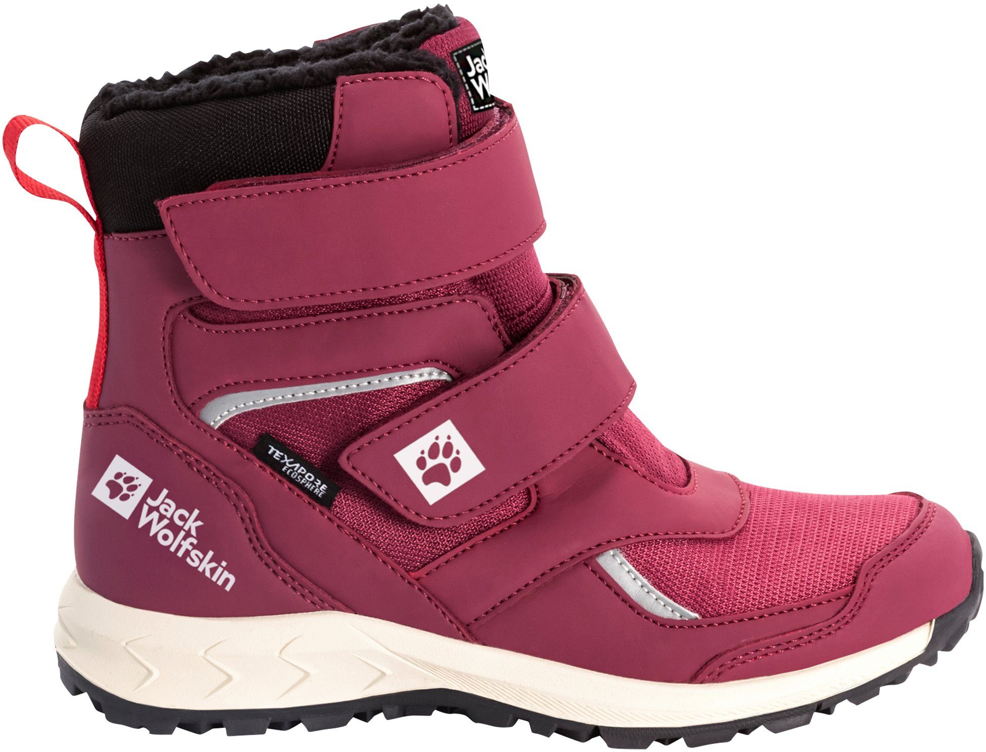 Jack Wolfskin Winterlaarzen WOODLAND WT TEXAPORE HIGH VC K waterdicht met klittenbandsluiting