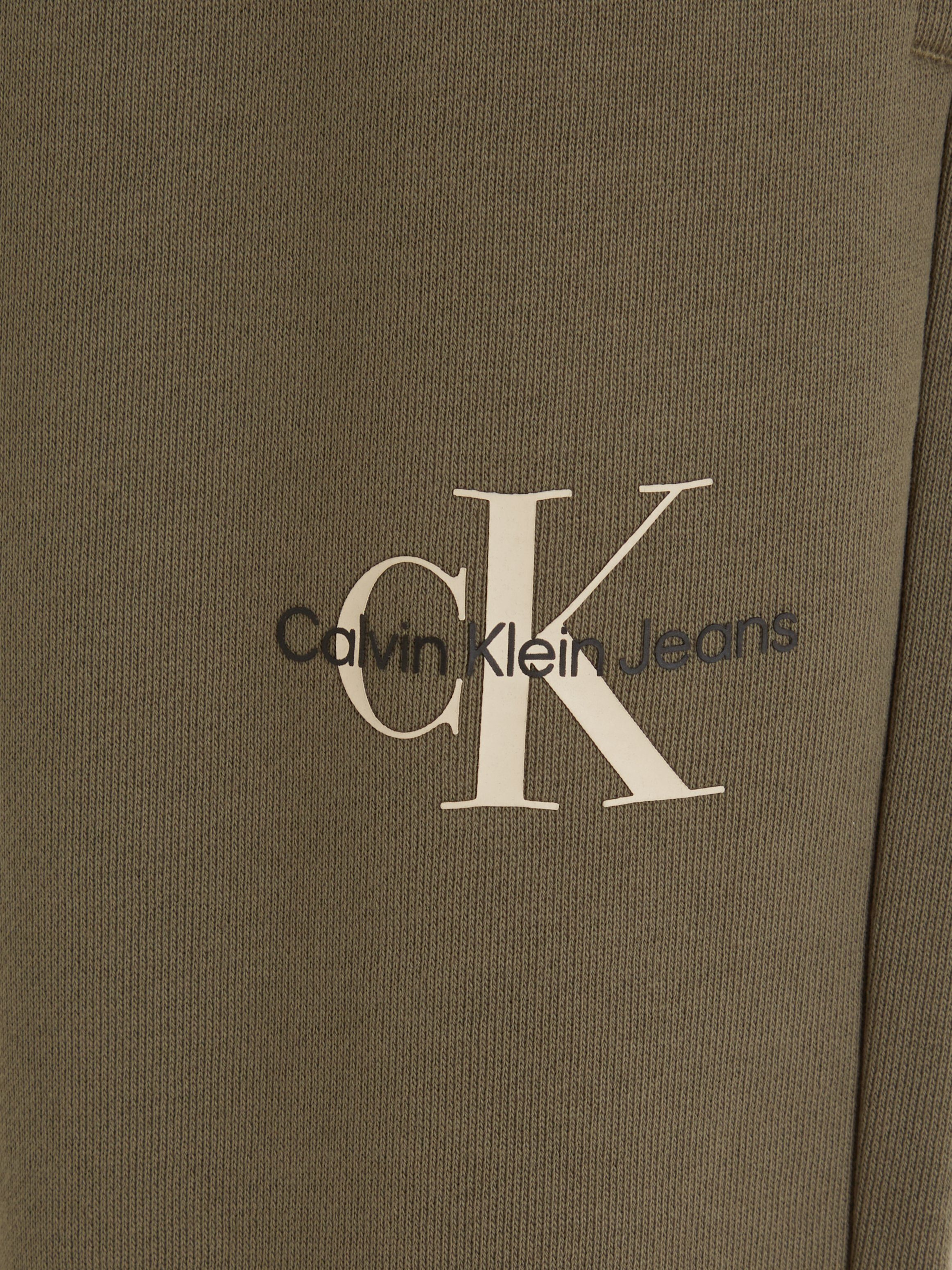 Calvin Klein Sweatbroek MONOGRAM LOGO SWEATPANTS voor kinderen tot 16 jaar