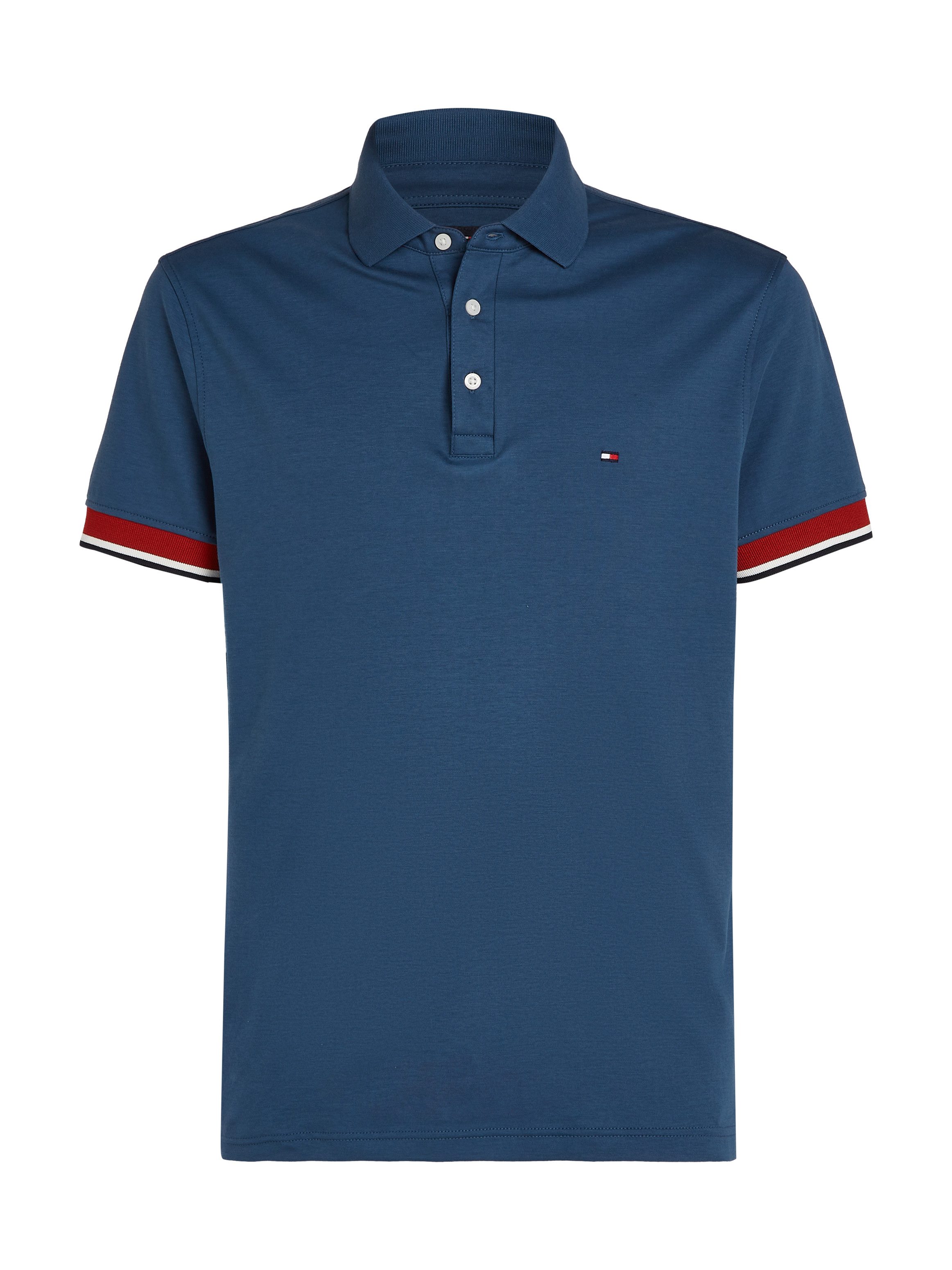 Tommy Hilfiger Poloshirt INTERLOCK SLEEVE DETAIL REG POLO