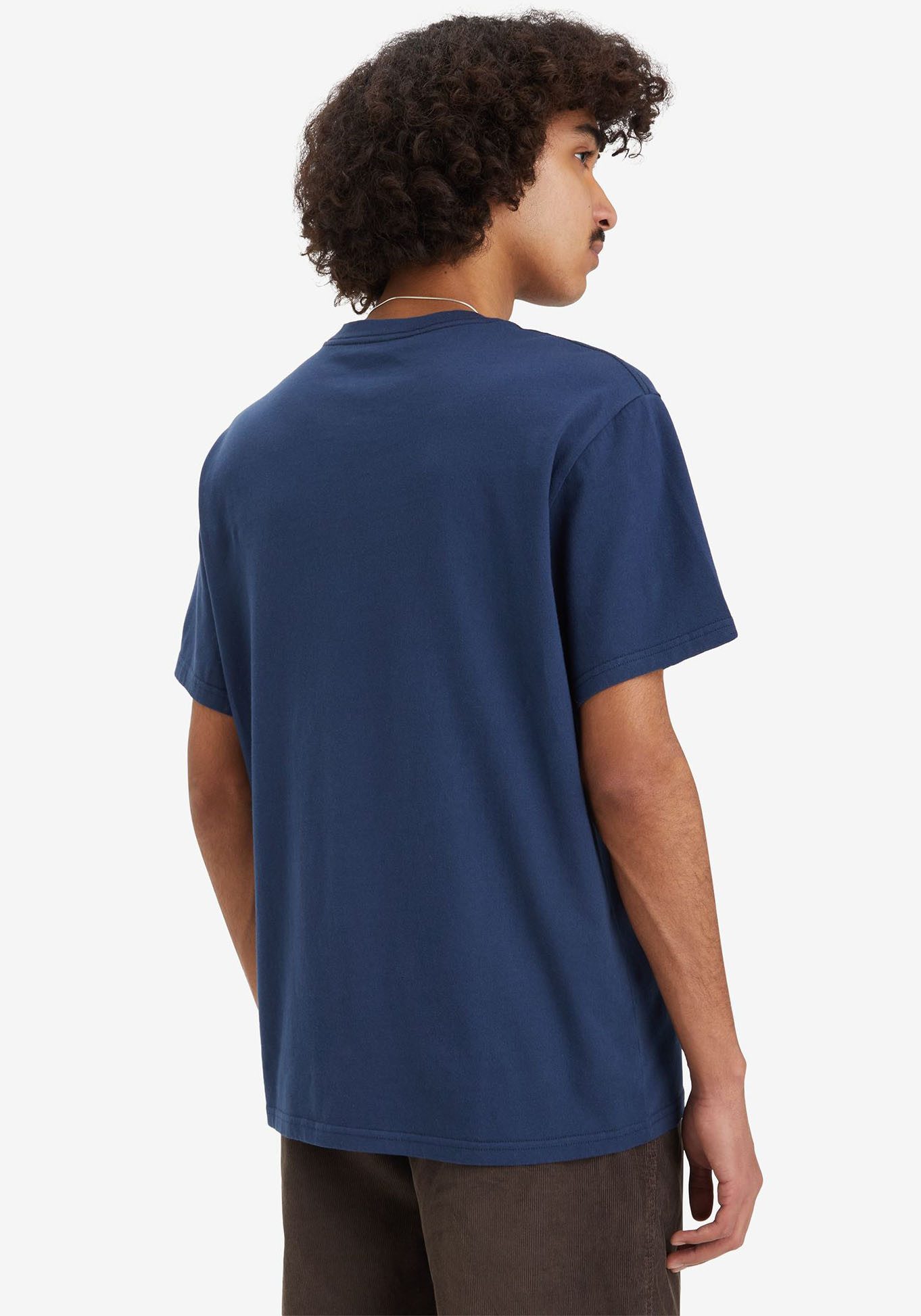 Levi's Shirt met print RELAXED FIT TEE met -opschrift
