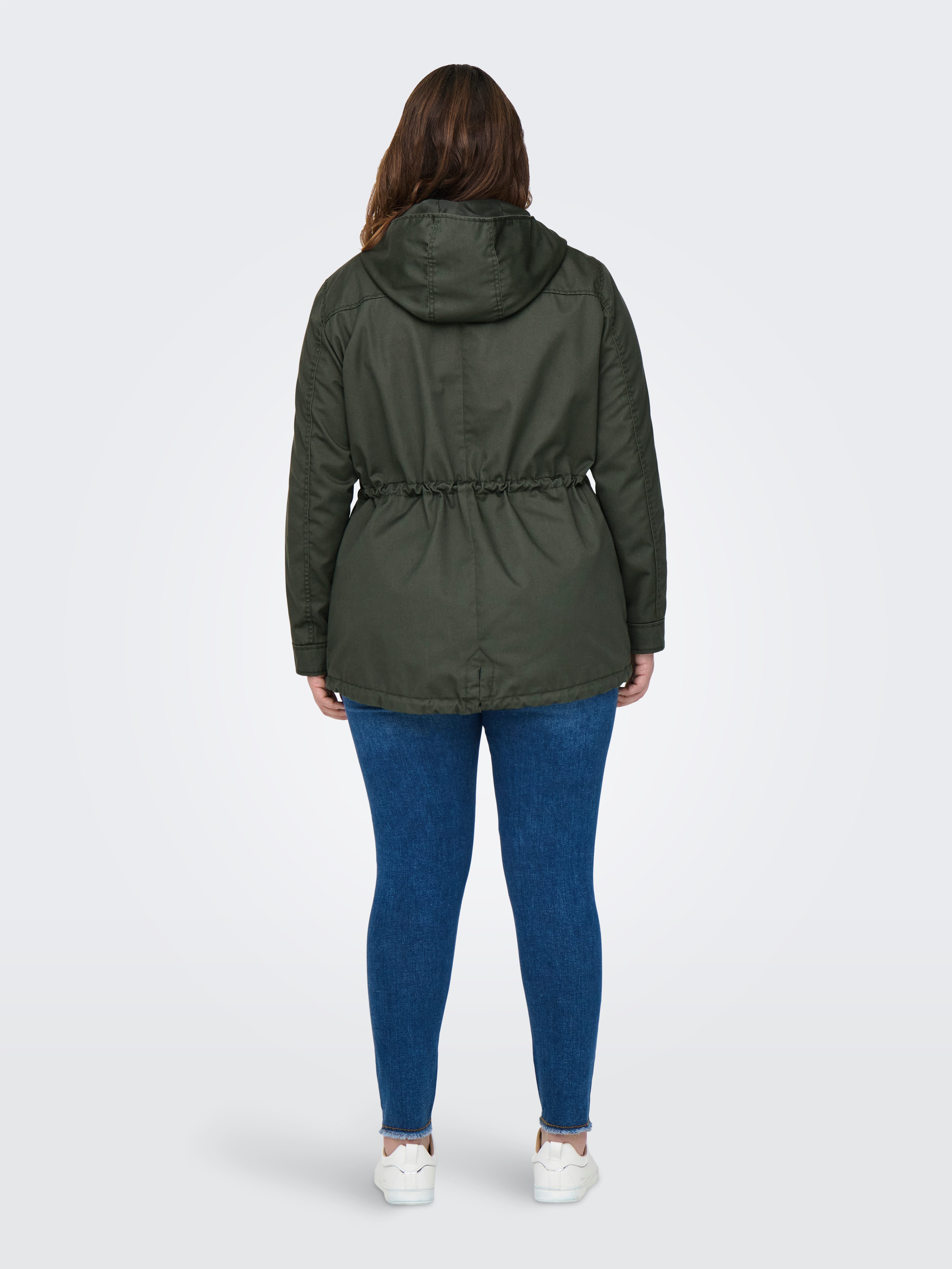 ONLY CARMAKOMA Parka CARLORCA SPRING CANVAS PARKA OTW NOOS