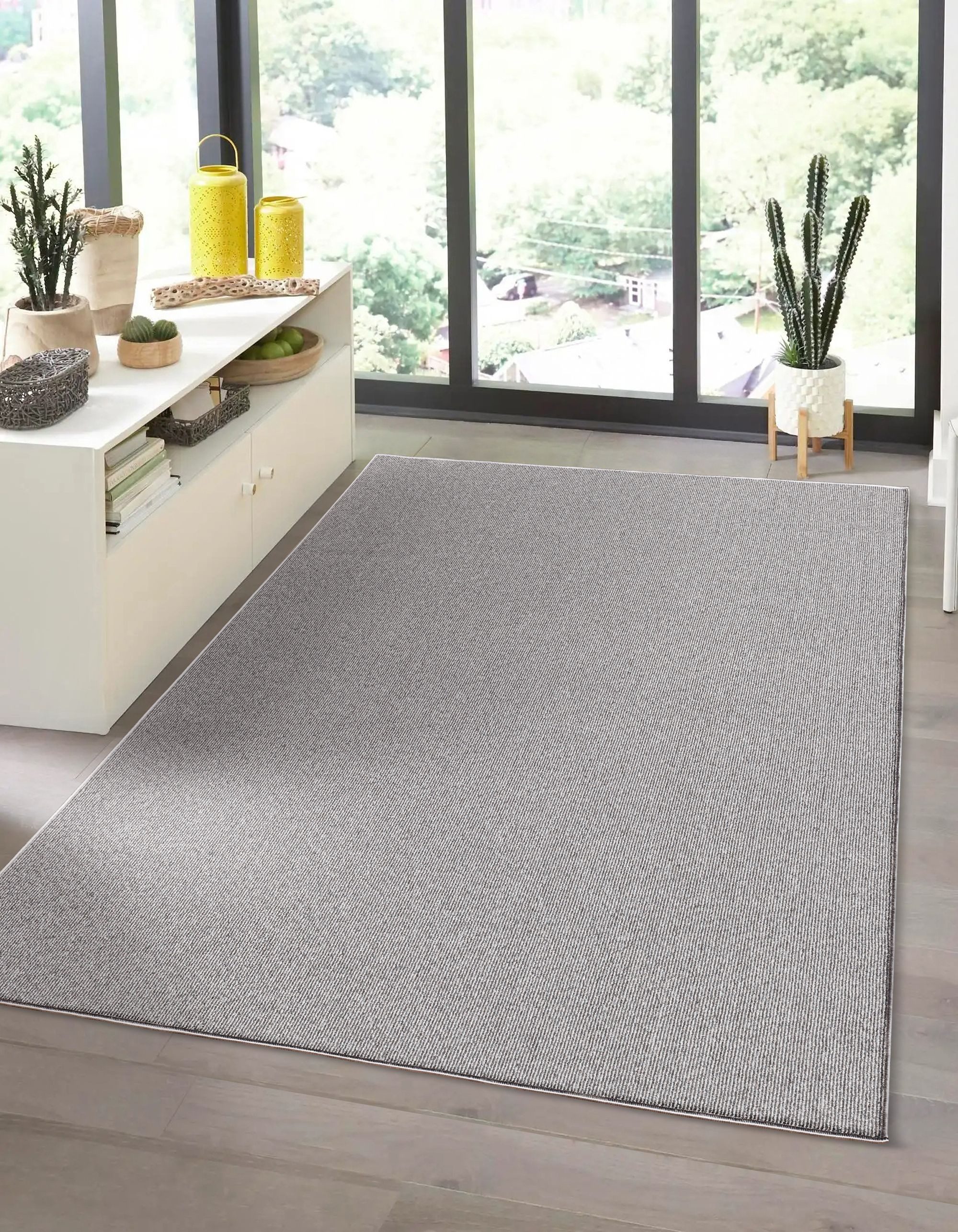 The carpet Vloerkleed Natal Woonkamer tapijt robuust vilt achterkant