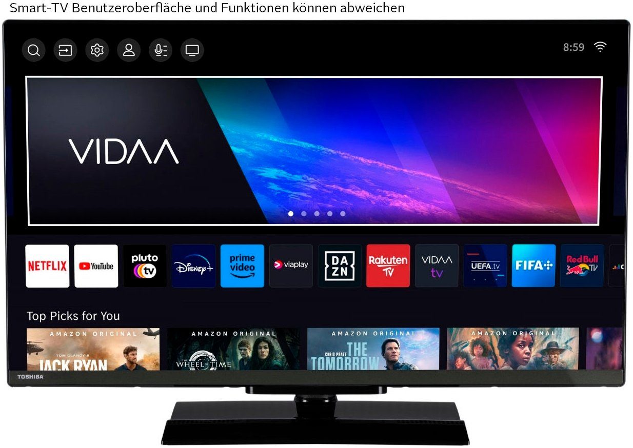 Toshiba Led-TV 32LV3E63DA, 80 cm / 32", Full HD, Smart TV