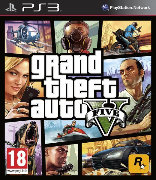 PlayStation 3 PS3 Game Grand Theft Auto 5