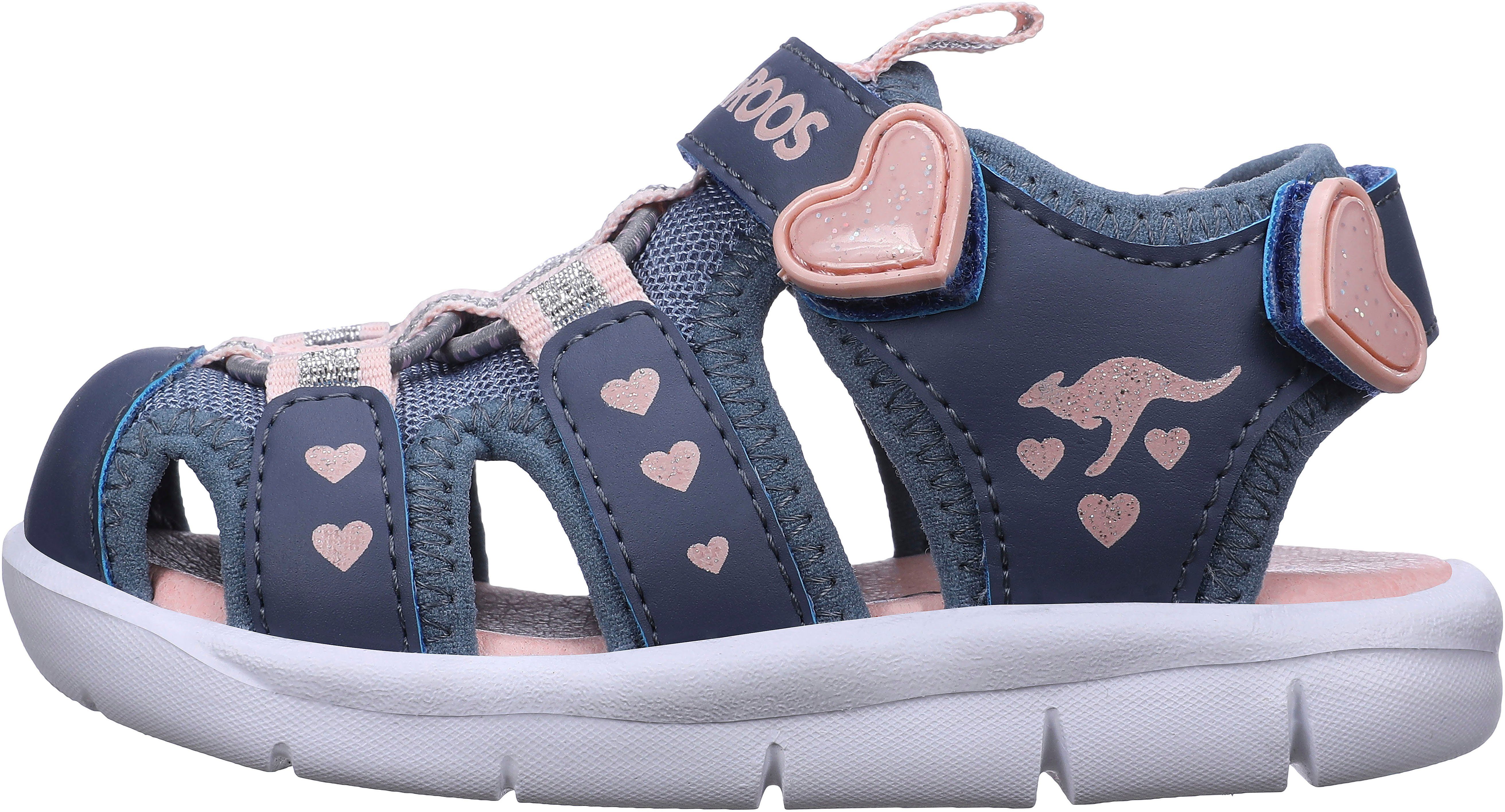 KangaROOS Sandalen K-Mini met klittenbandsluiting