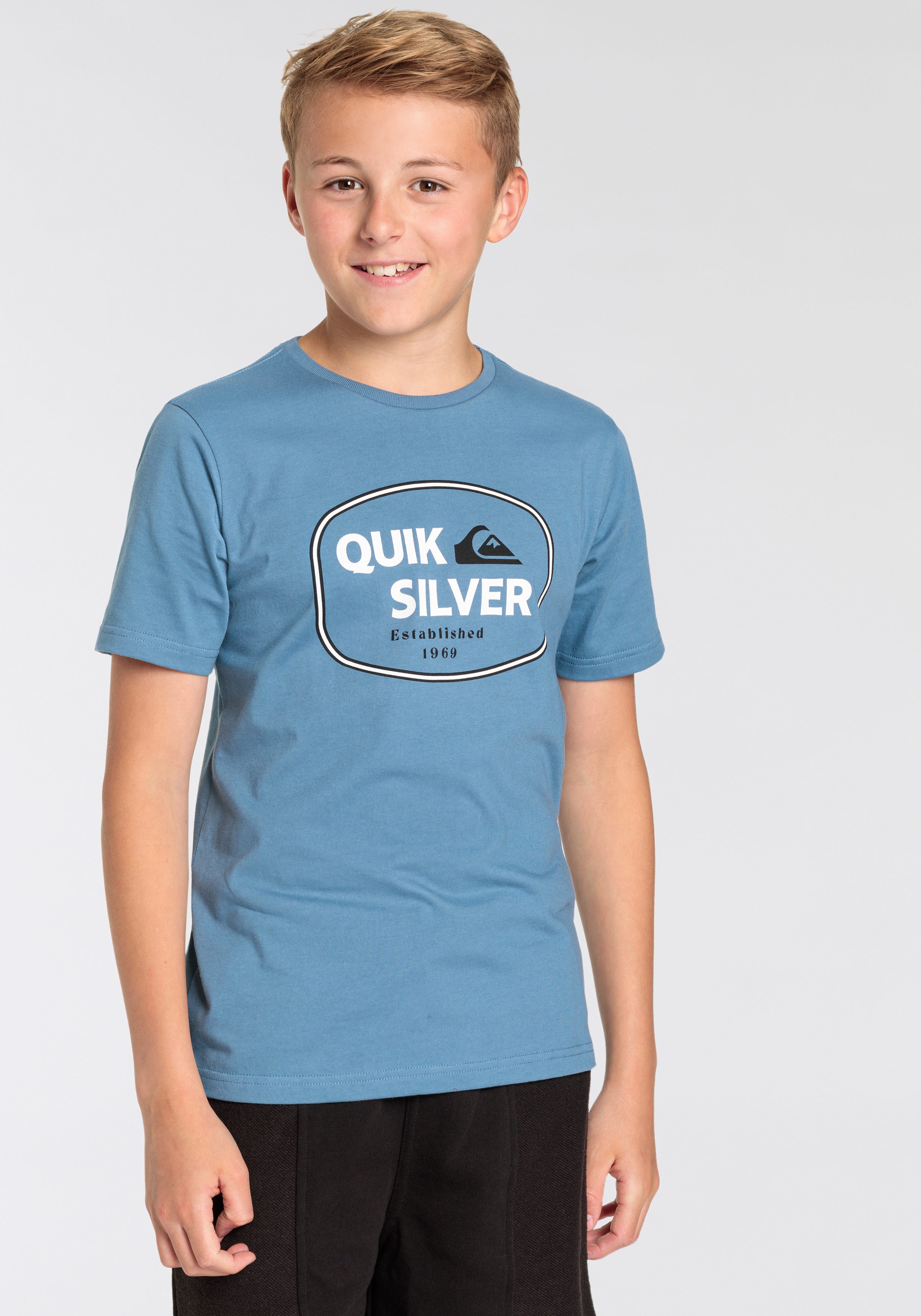 Quiksilver T-shirt JUST FRAMED ROCKELIA SHORT SLEEVE PK YTH (2-delig)