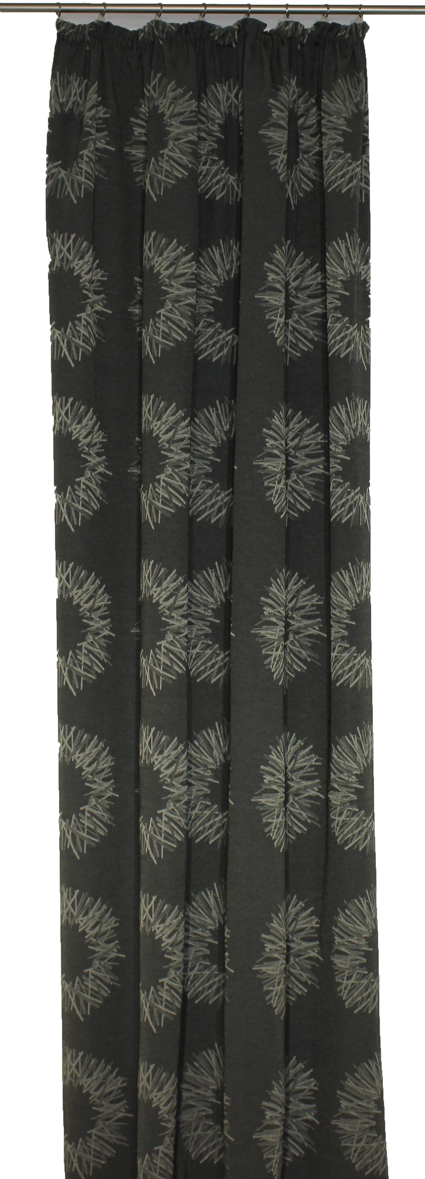 Wirth Gordijn Chianti (1 stuk) kant & klaar gordijnen maat hxb: 225x132 cm grijs