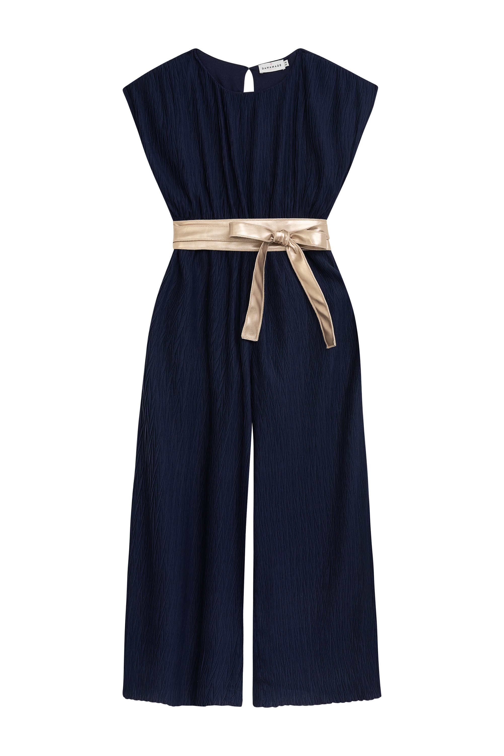 OTTO Danamade Jumpsuit DANAMADE Jumpsuit DMOANA with belt dames jumpsuits maat 128 blauw