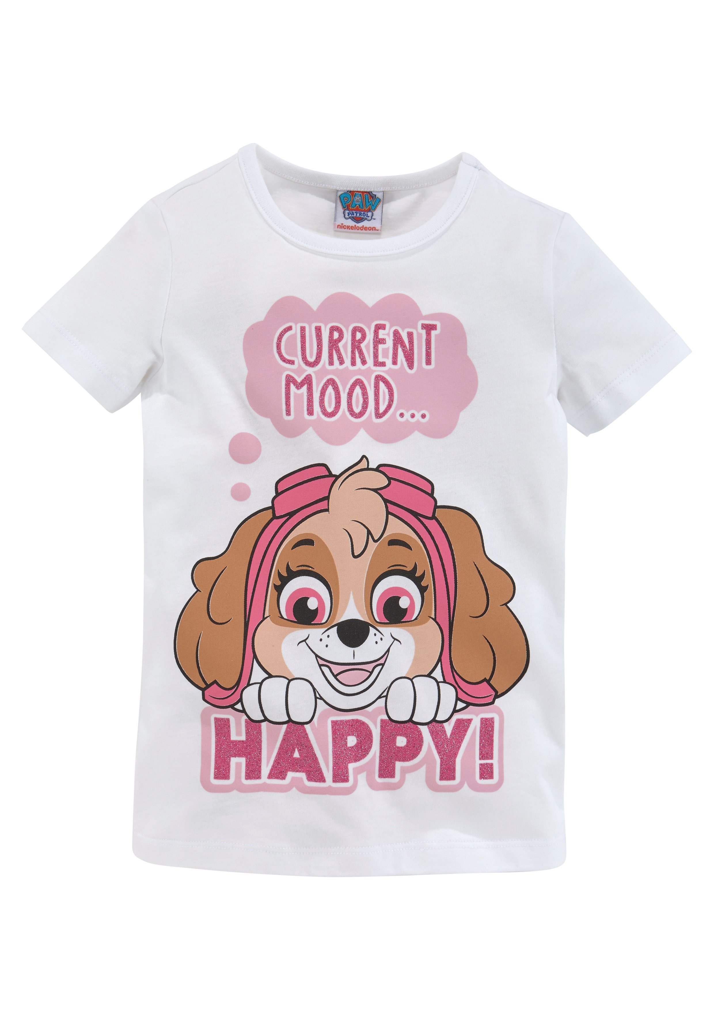 PAW PATROL Shirt & legging met glitterprint (set, 2-delig)