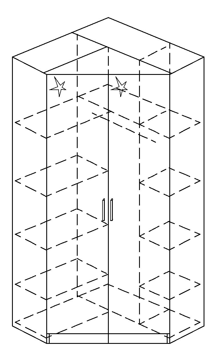 rauch Hoekkledingkast Celle