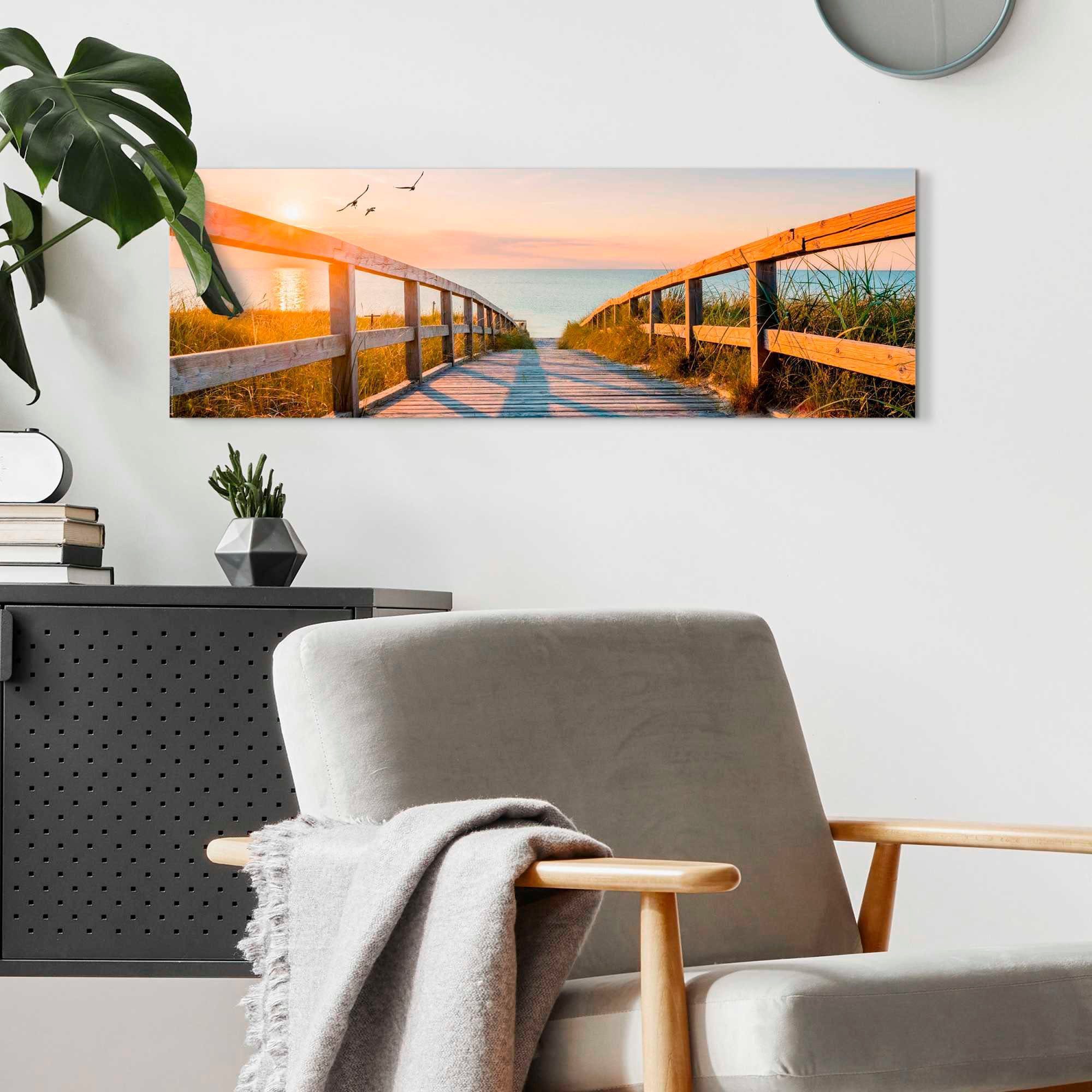 Reinders! Decoratief paneel Naar het strand