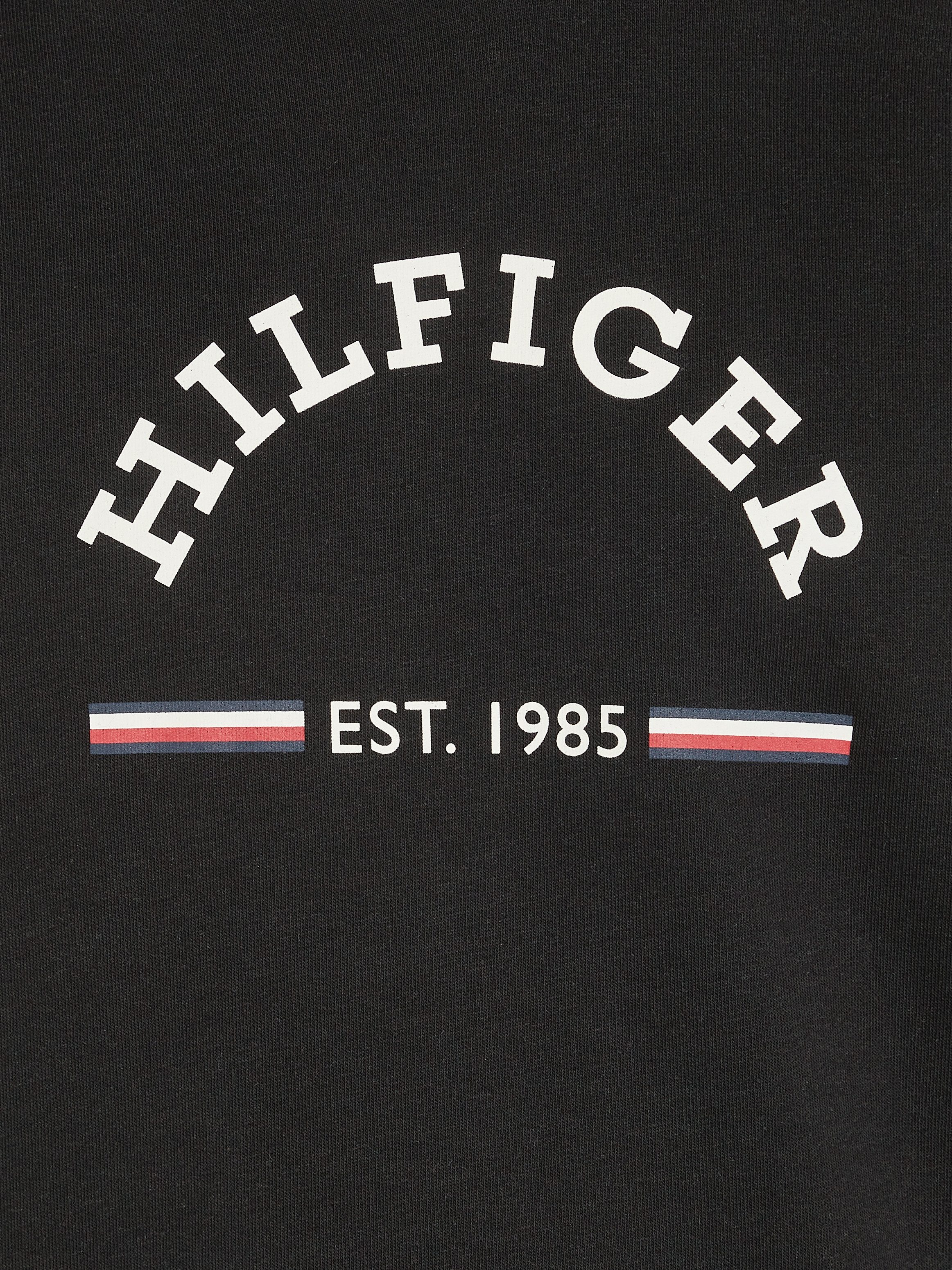 Tommy Hilfiger Hoodie ROUNDALL HOODY contrasterende merkprint