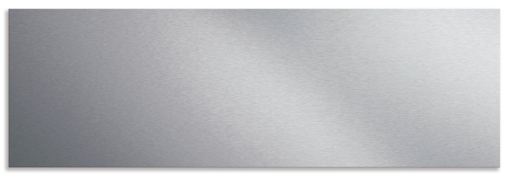 Artland Keukenwand Uni aluminium geborsteld (1-delig)