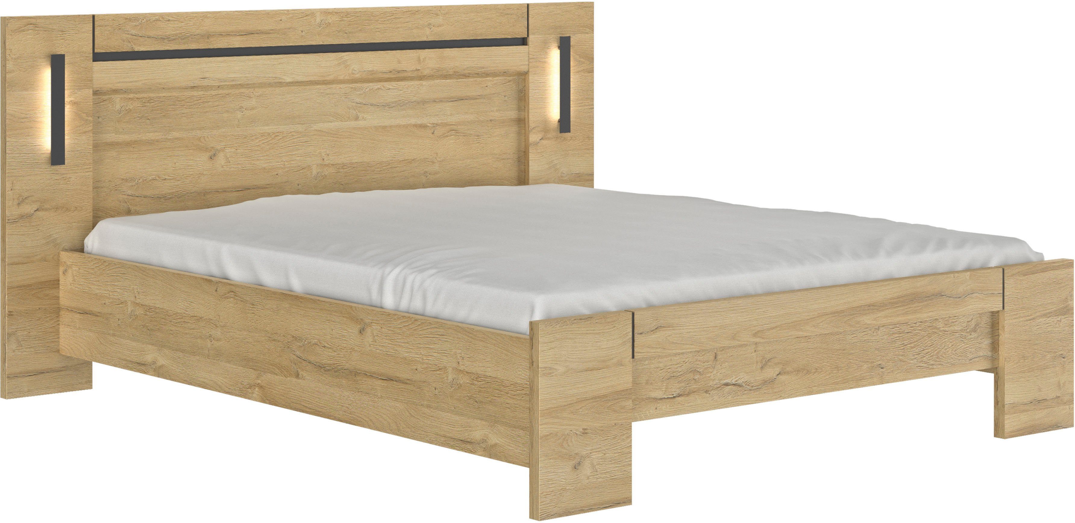 Gami 1-persoonsledikant Sofia Bed met geïntegreerde leeslamp (1-delig)