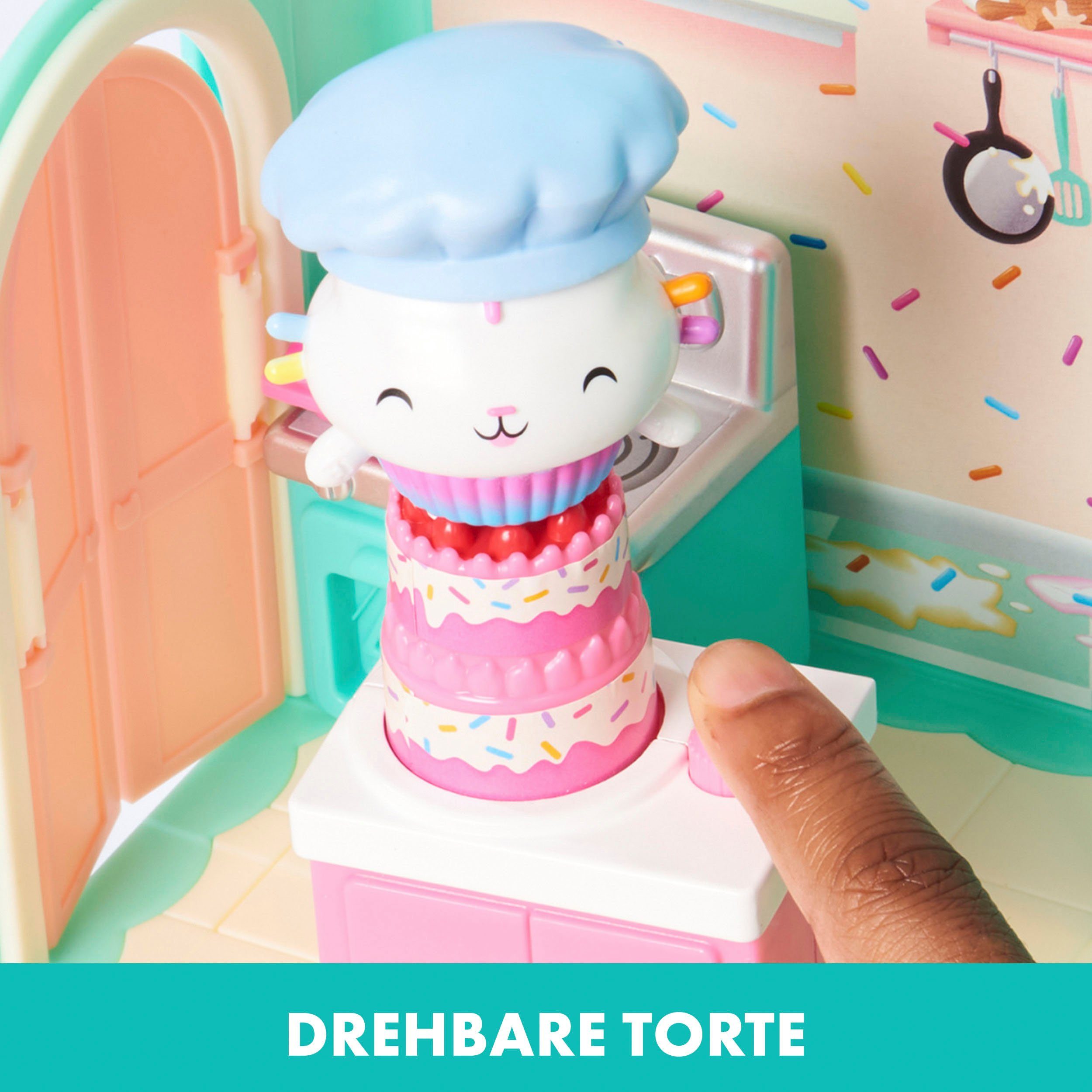 Spin Master Speelwereld Gabby's Dollhouse – Deluxe Room – Cakey's keuken