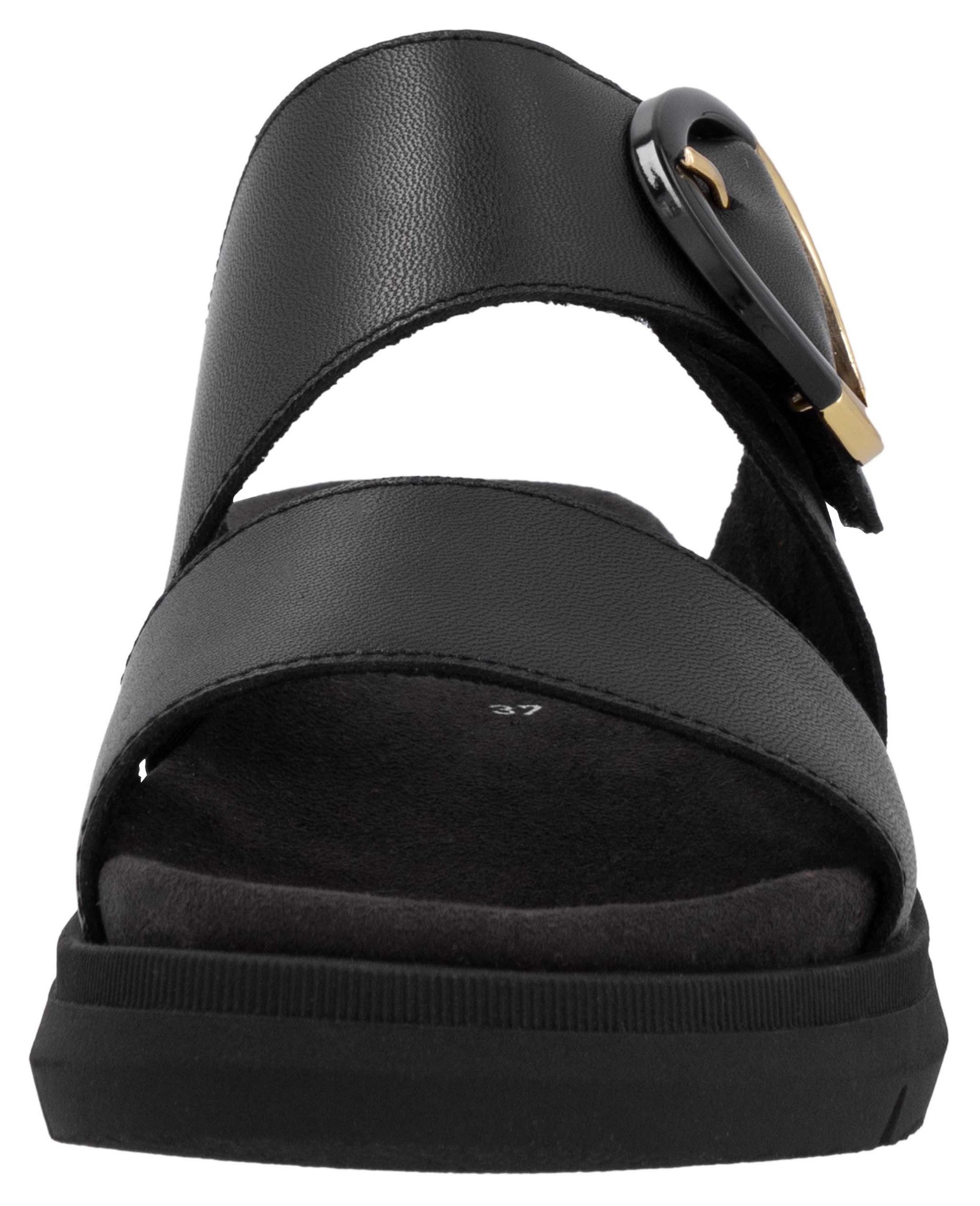 Remonte Slippers , wig hak, zomerschoen, gemaksschoen met klittenband