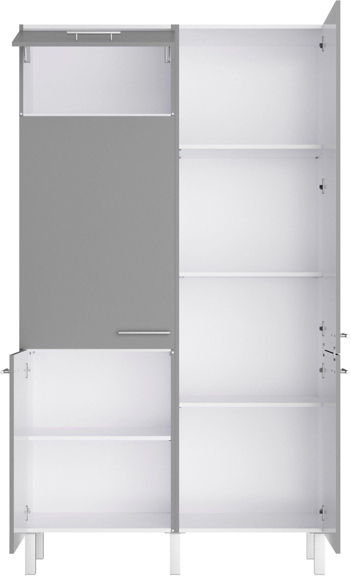 OPTIFIT Pantry keuken Lilly Breedte 120 cm, optioneel met elektrisch apparaat
