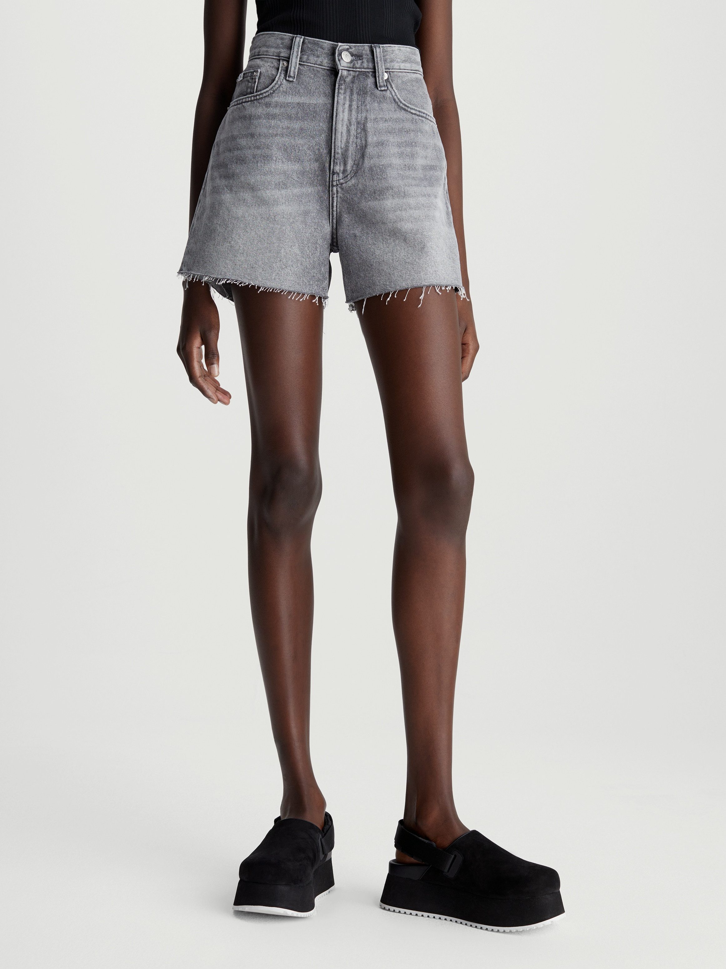 Calvin Klein Short Mom short in 5-pocketsstijl