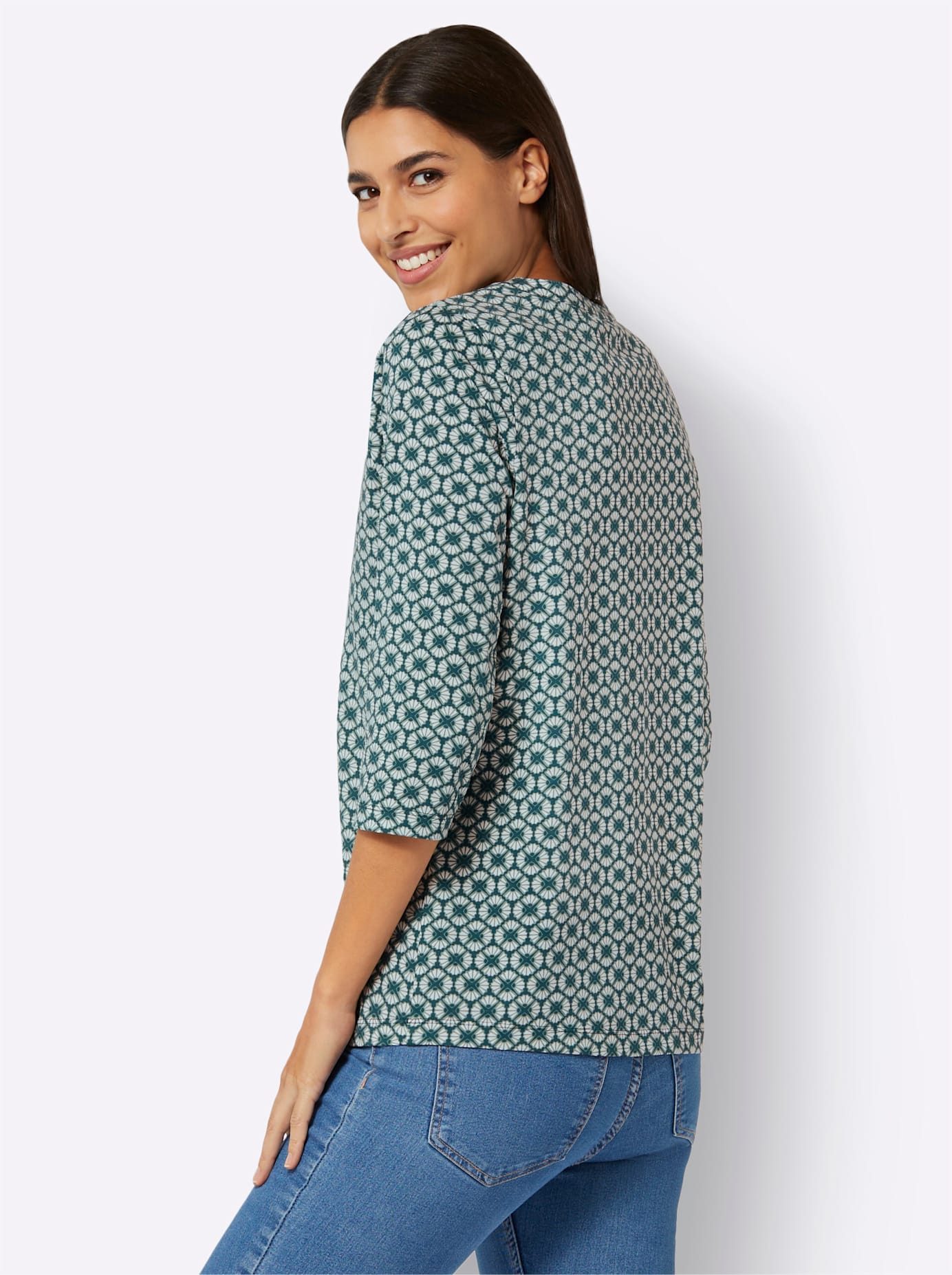 Classic Basics Shirt met 3 4 mouwen Shirt met 3 4-mouwen (1-delig)