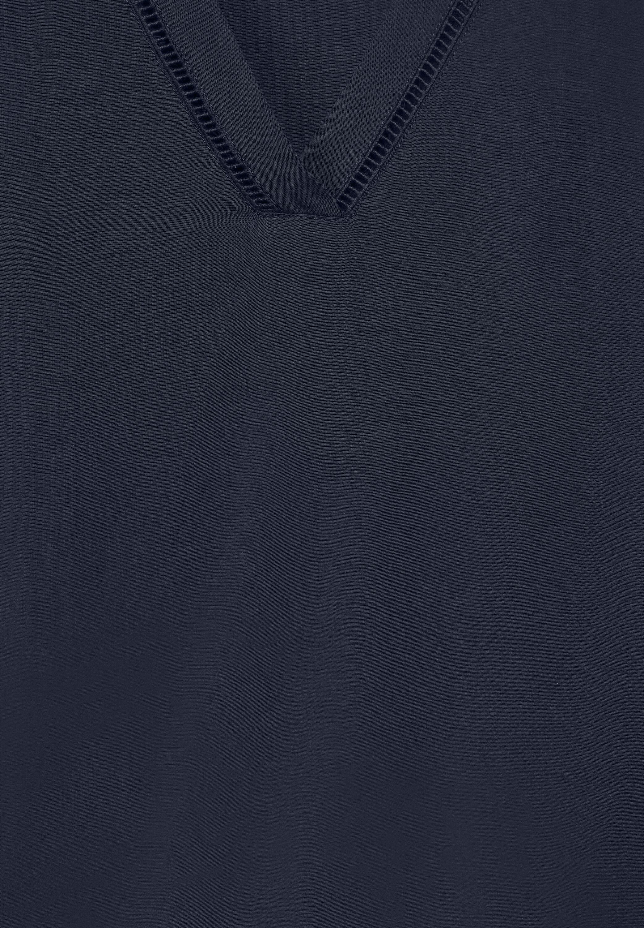 STREET ONE Blouse met korte mouwen met borduurwerk