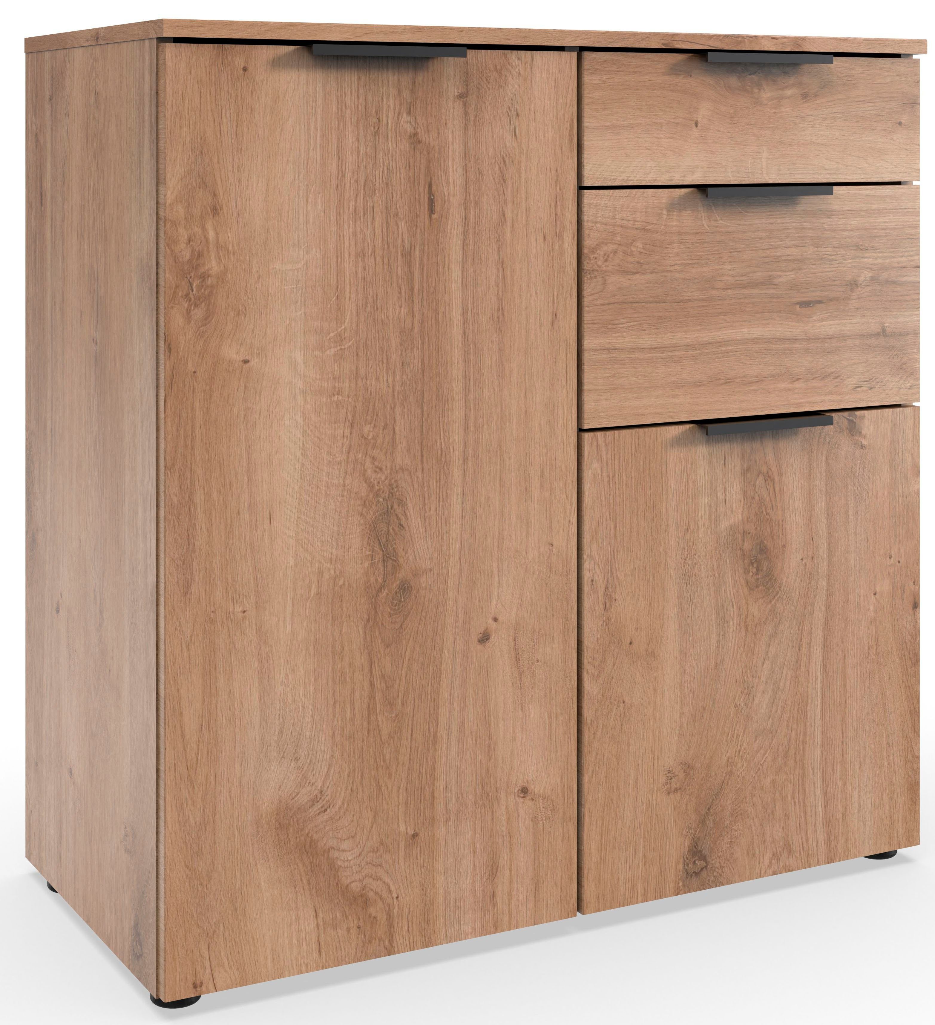 Wimex Kast met laden en deuren Level by fresh to go 2-deurs met 2 laden, soft-close functie, 81 cm breed, 84 cm hoog commodes & ladekasten beige