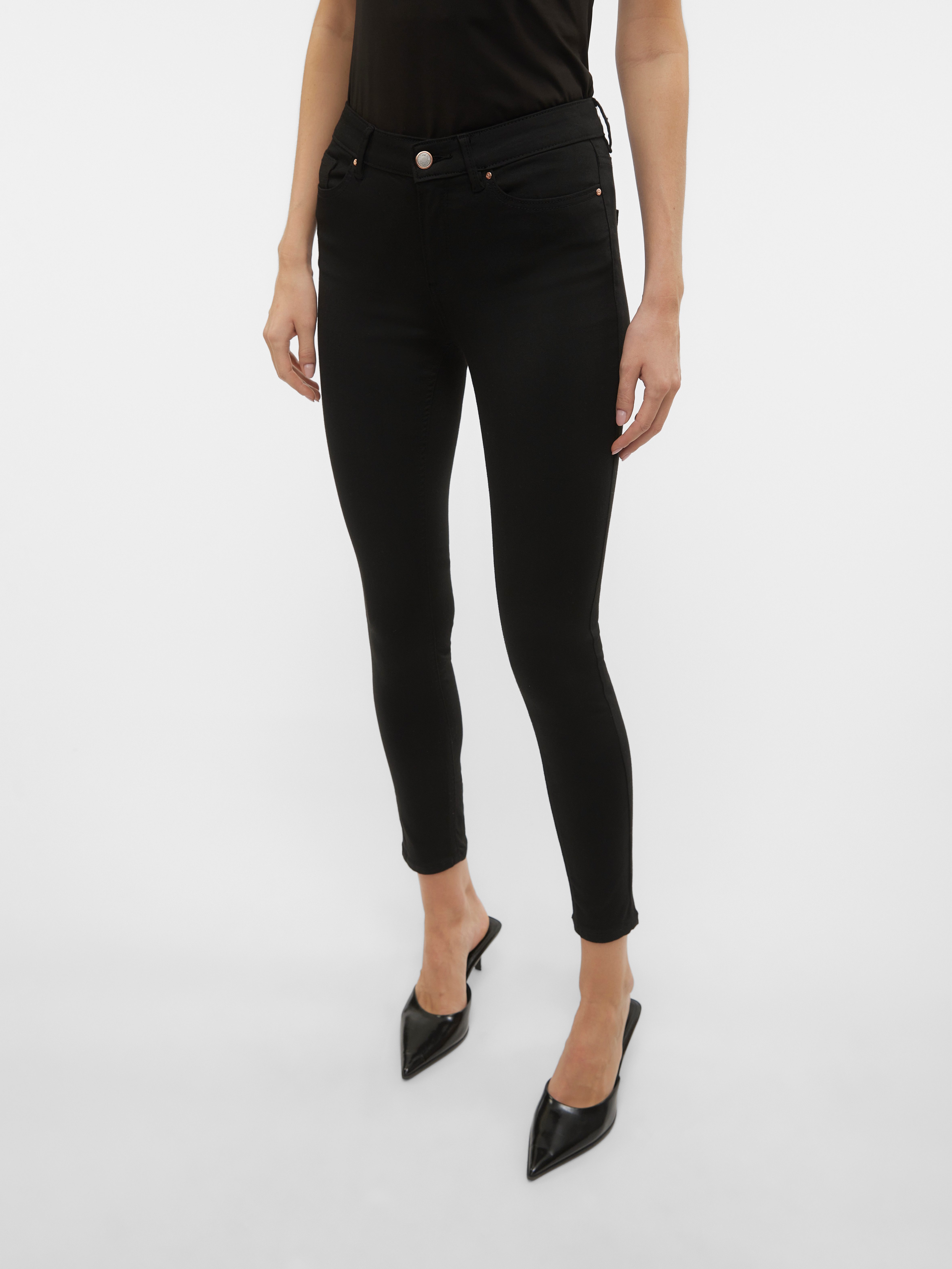 Vero Moda Skinny fit jeans VMFLASH MR SKINNY JEANS LI140 GA NOOS