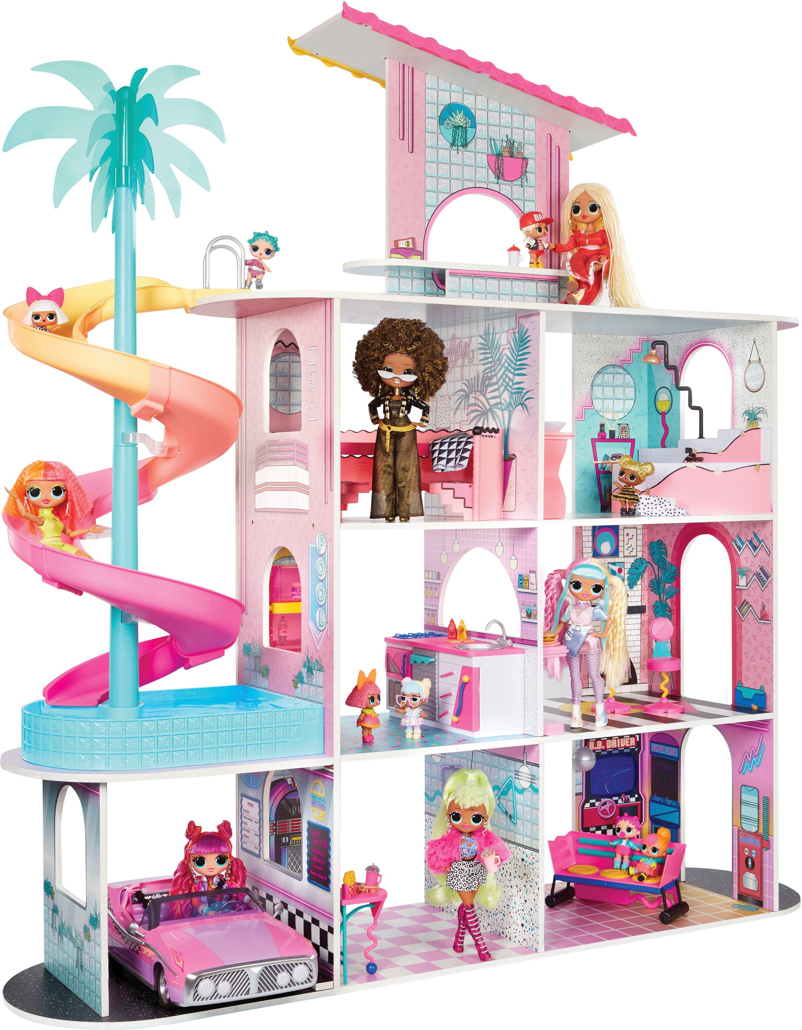L.O.L. SURPRISE! Poppenhuis L.O.L. Surprise Fashion House inclusief meubelen en accessoires