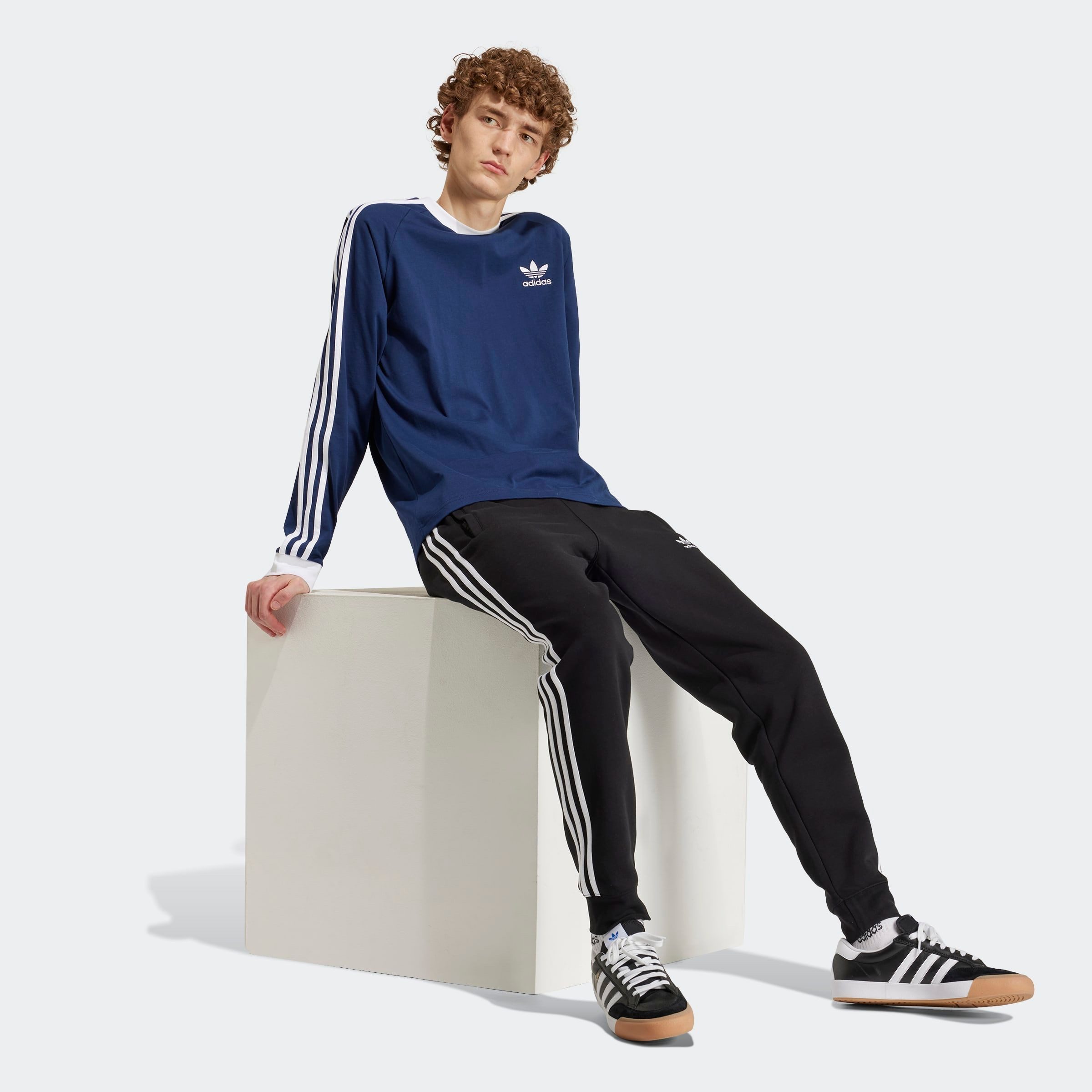 adidas Originals Shirt met lange mouwen 3-STRIPES LS T (1-delig)