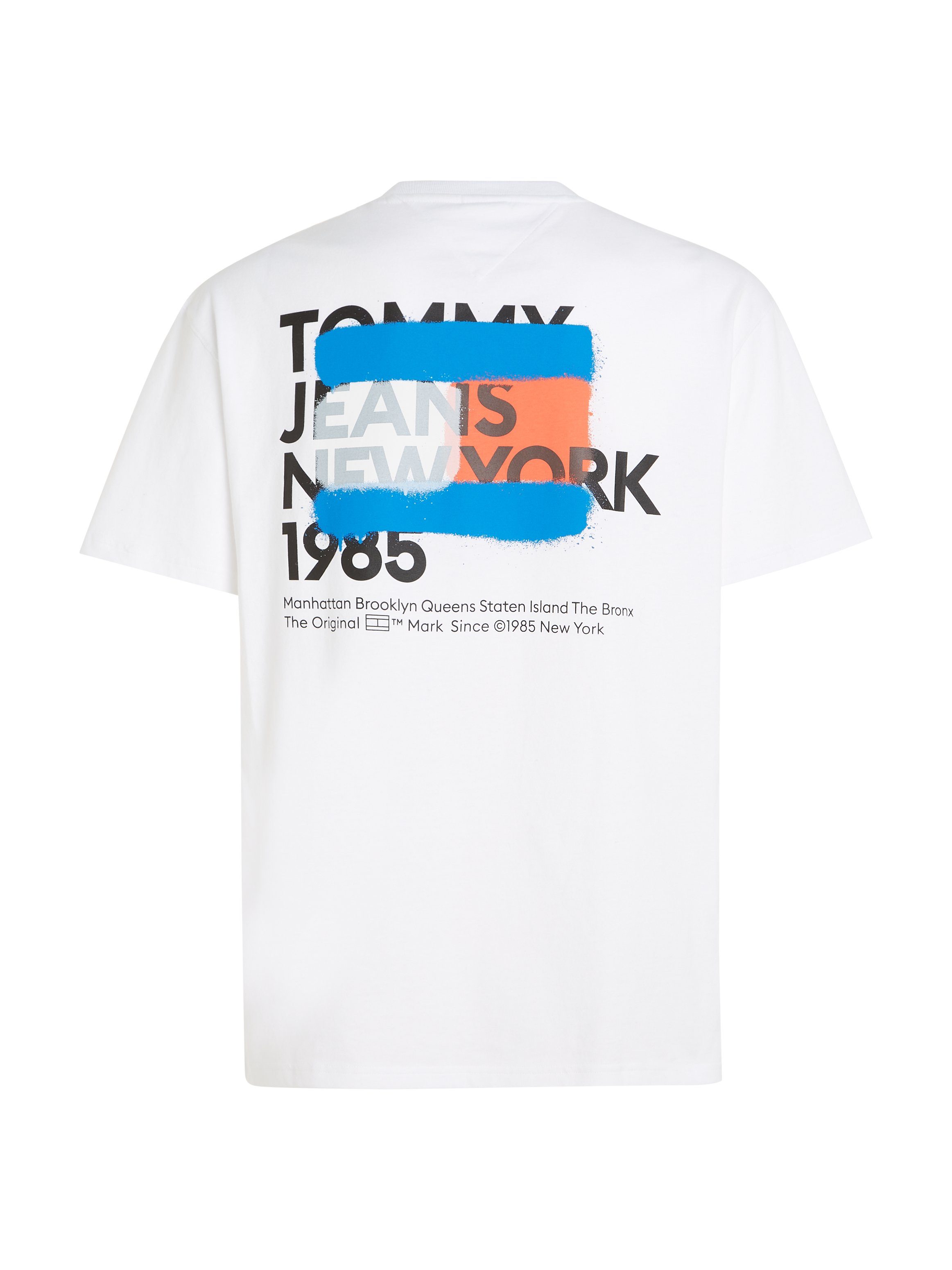 TOMMY JEANS T-shirt TJM TOMMY NY GRAFFITI FLAG TEE