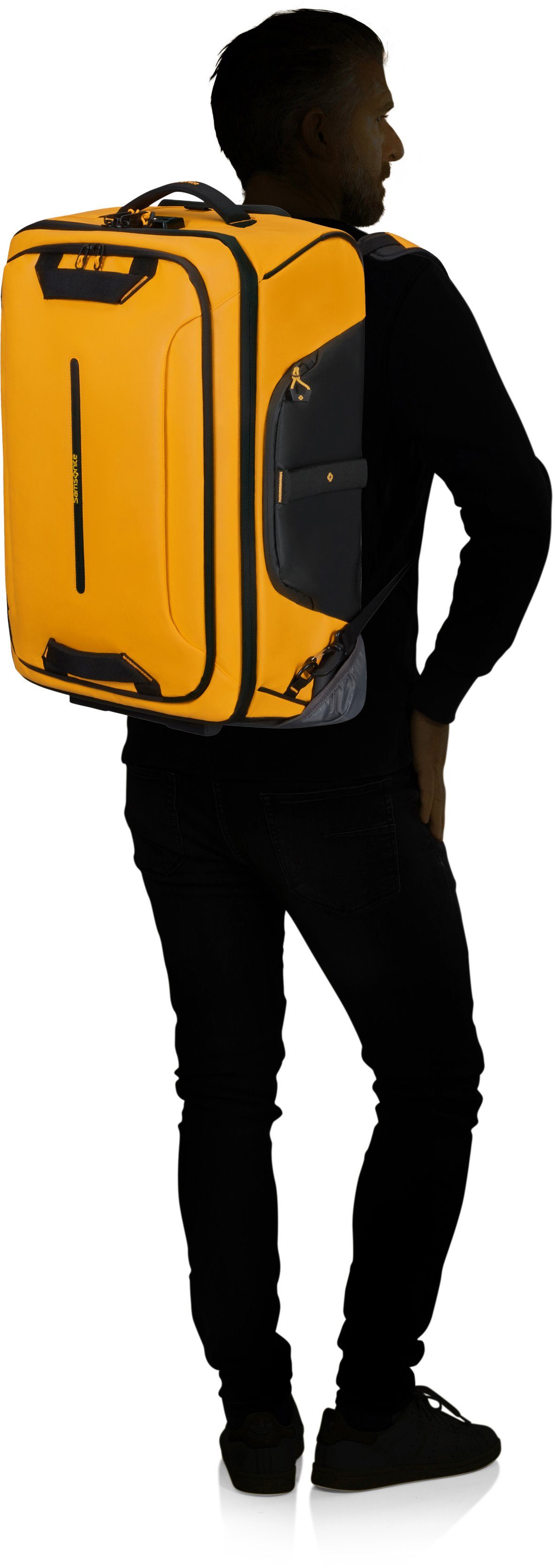 Samsonite Reistas ECODIVER met trolley- en rugzakfunctie gedeeltelijk van gerecycled materiaal