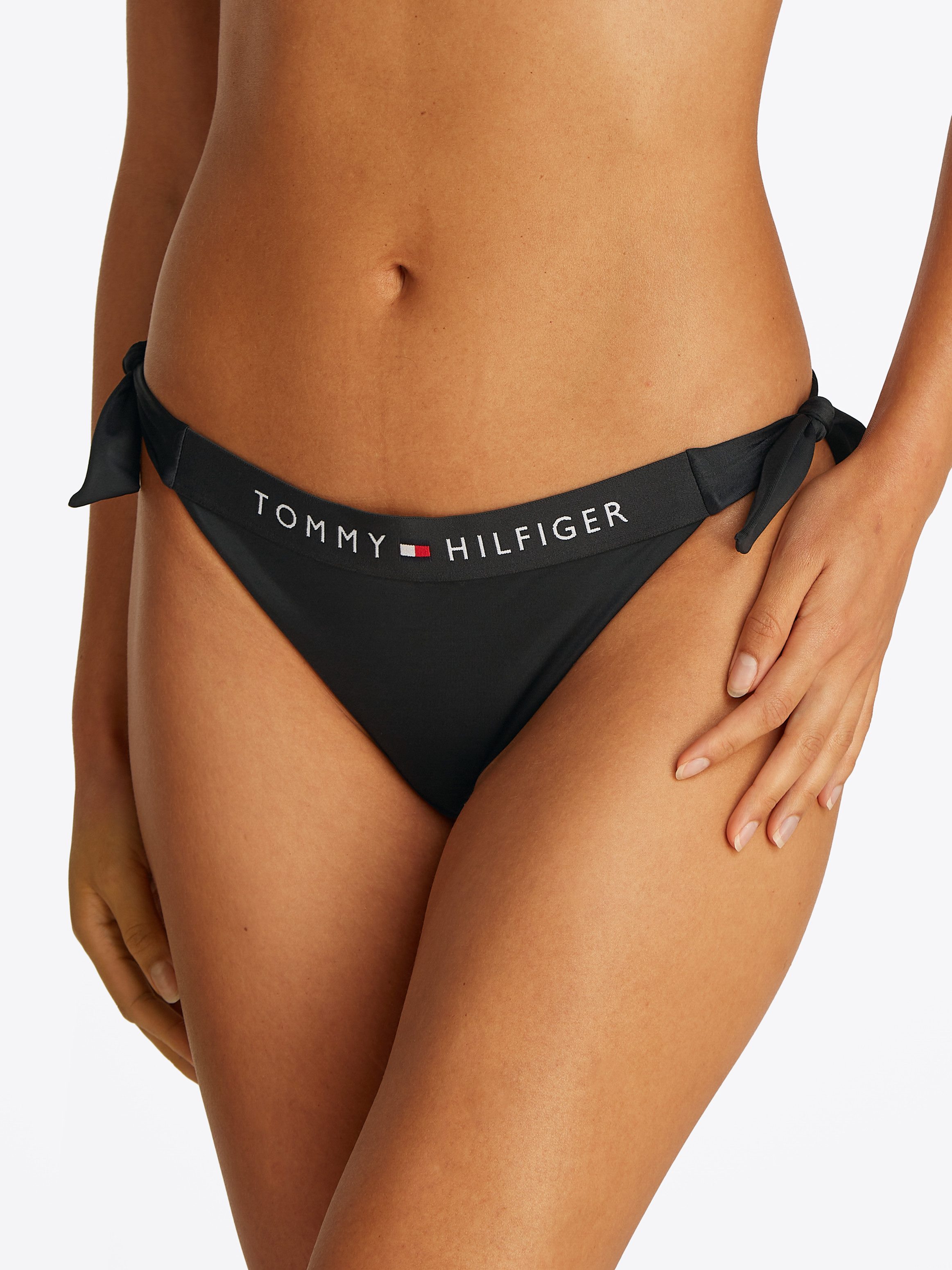 Tommy Hilfiger Swimwear Bikinibroekje TH SIDE TIE CHEEKY BIKINI