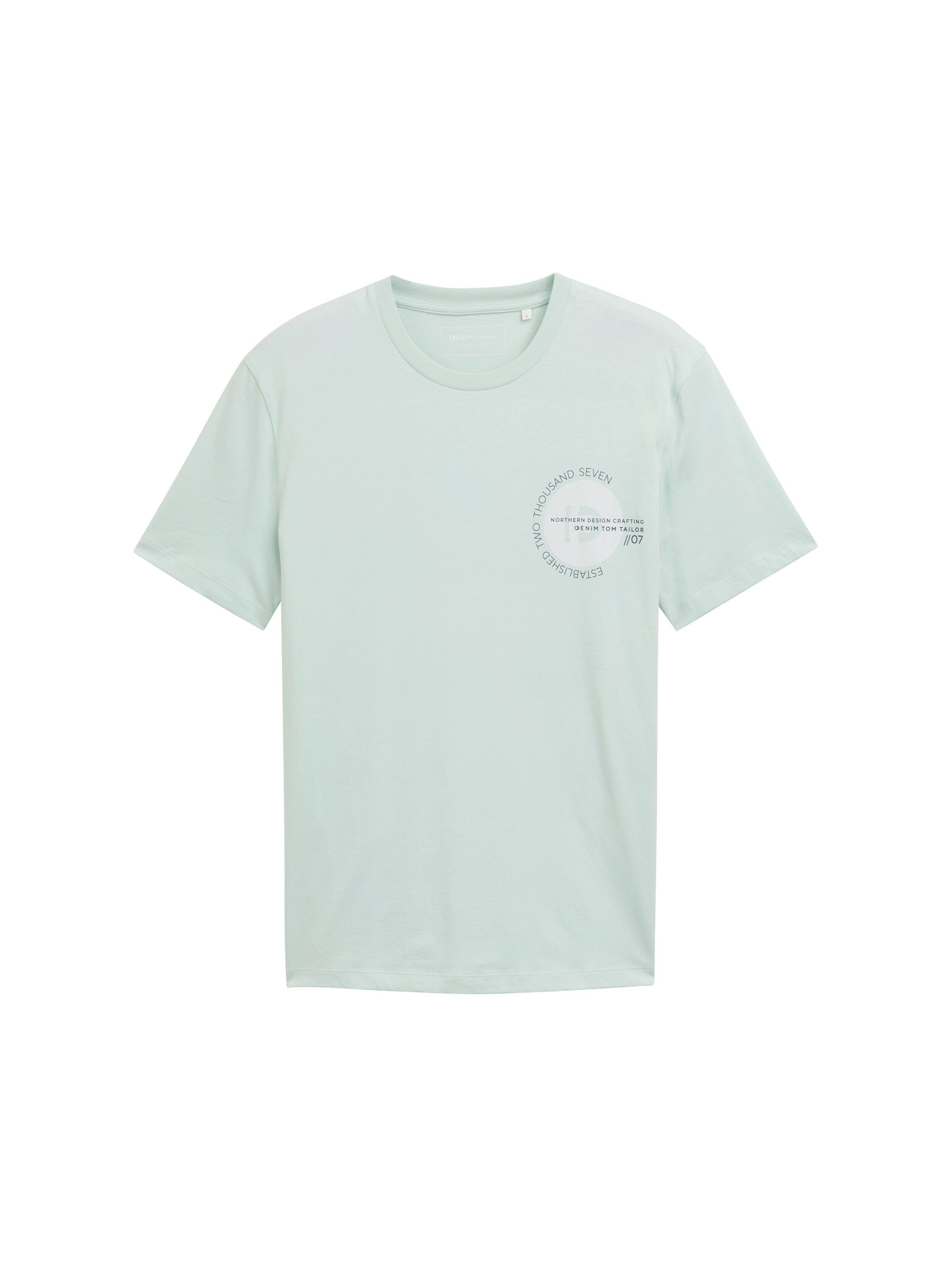 Tom Tailor Denim T-shirt met verschillende logoprints