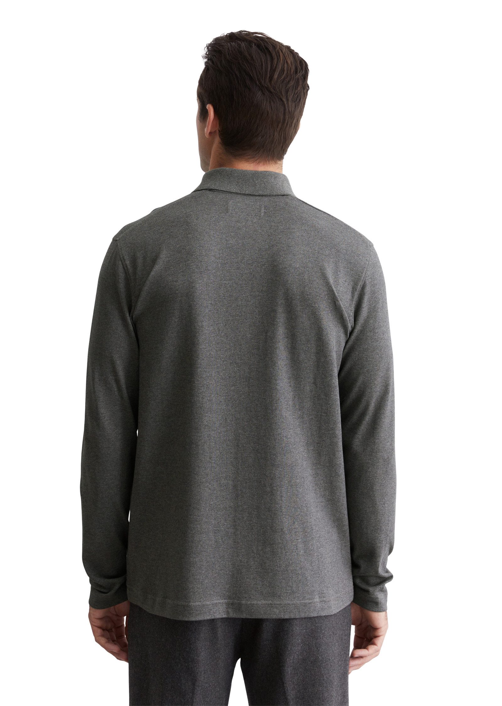 Marc O'Polo Poloshirt met lange mouwen