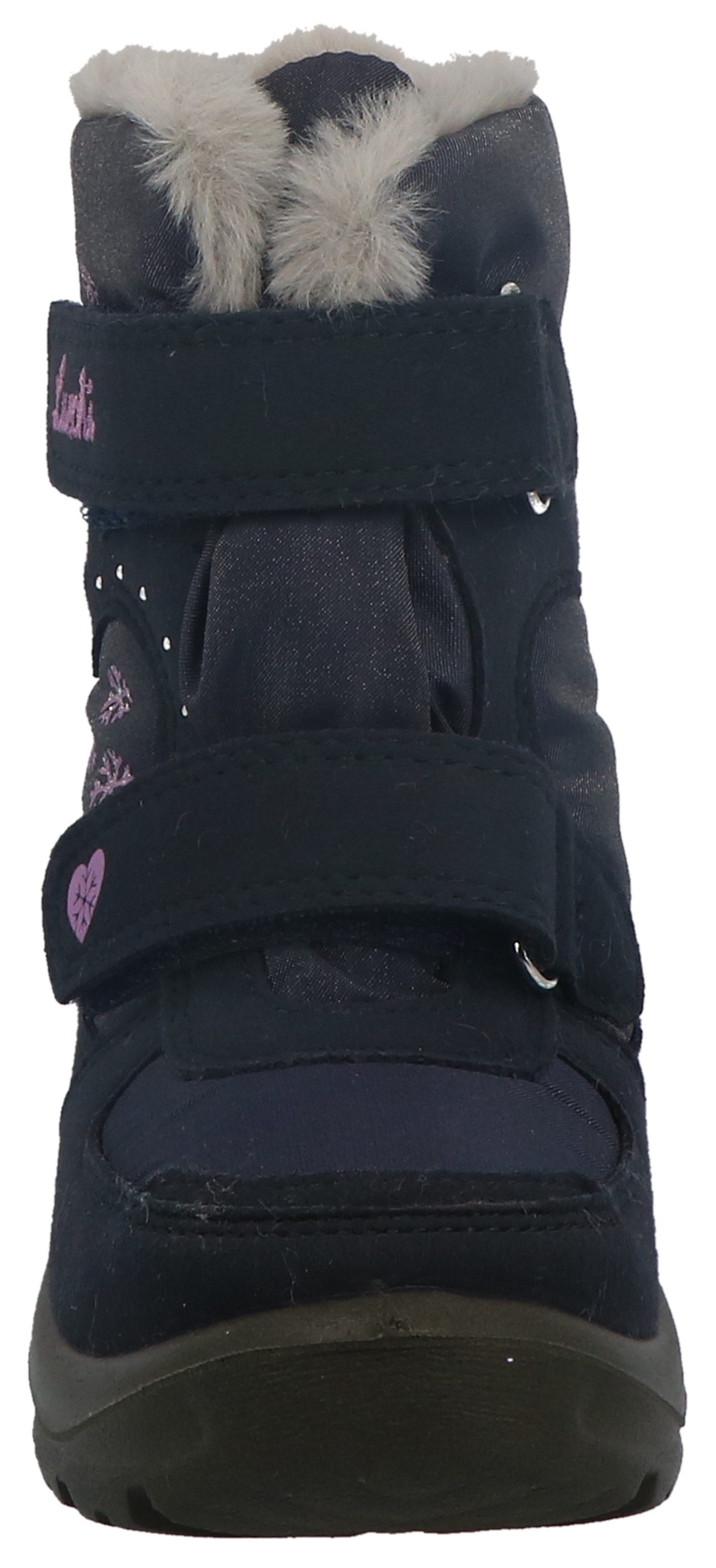 Lurchi Winterlaarzen Kimiko SYMPATEX Boots met sneeuwvlokkenprint, maatsjabloon om te downloaden