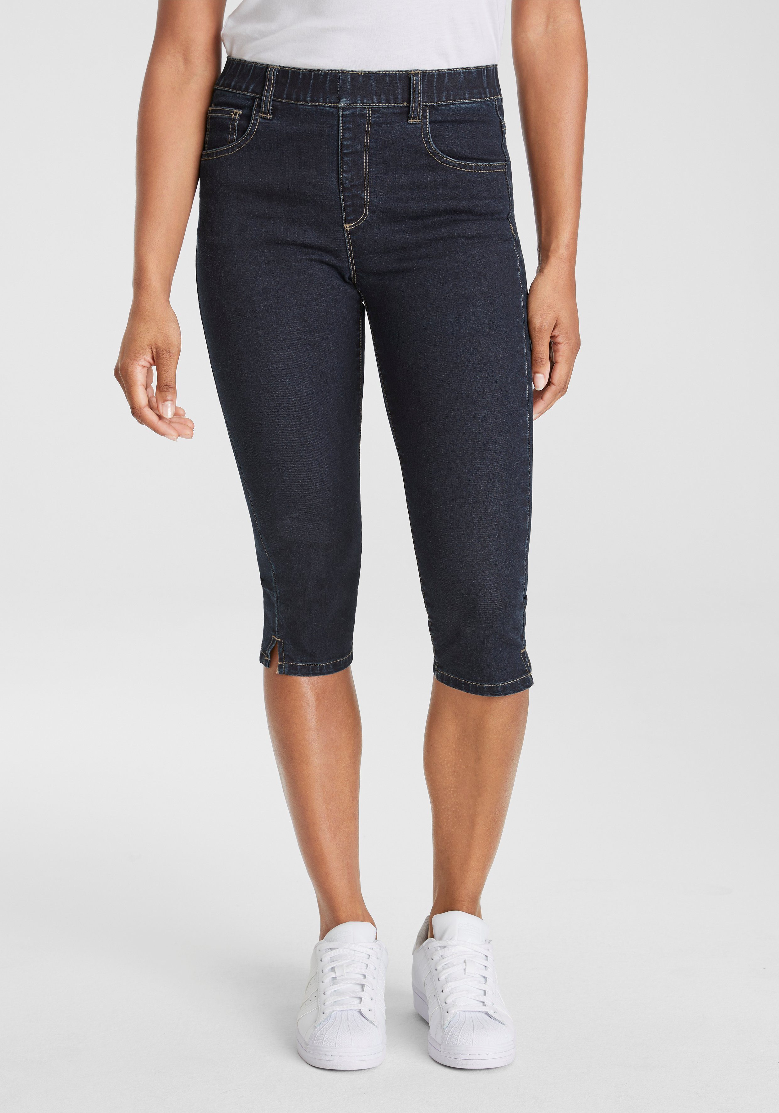 Arizona Capri jeans Ultra Stretch extra-strak gesneden pasvorm hoge taille in capri-lengte