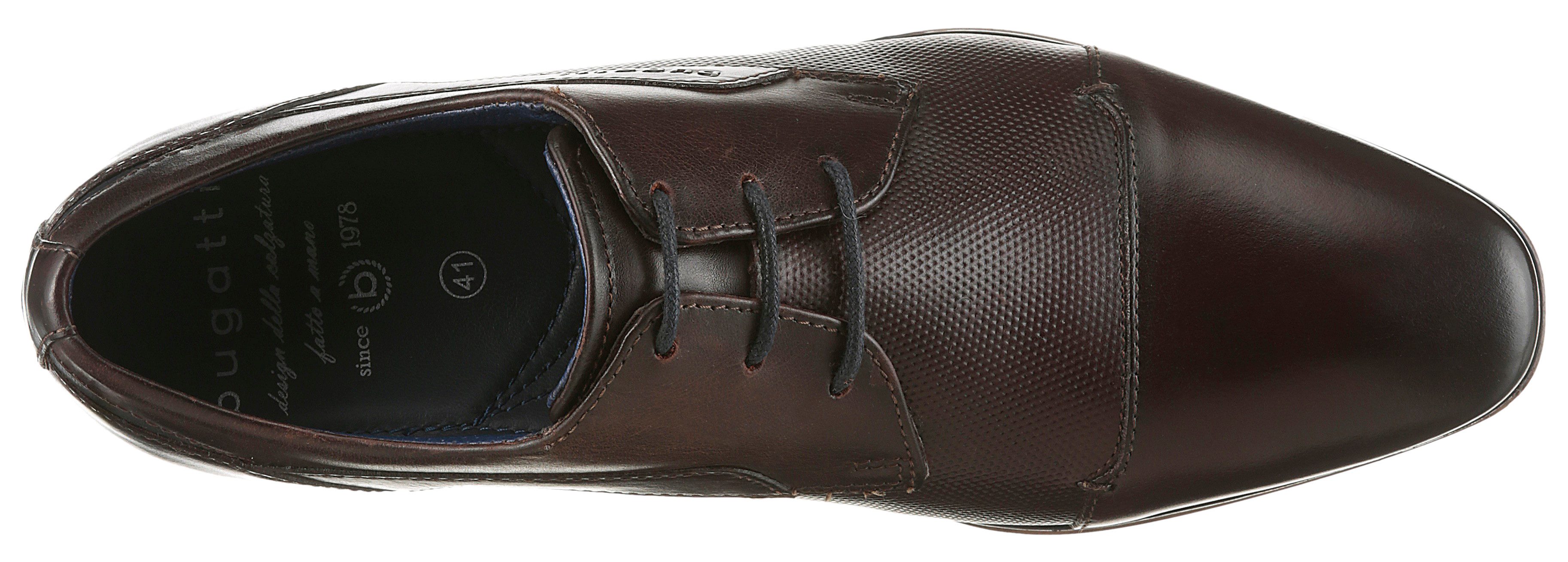 Bugatti Veterschoenen , avondschuh, businessschuh, feestdagenschuh met handafwerking