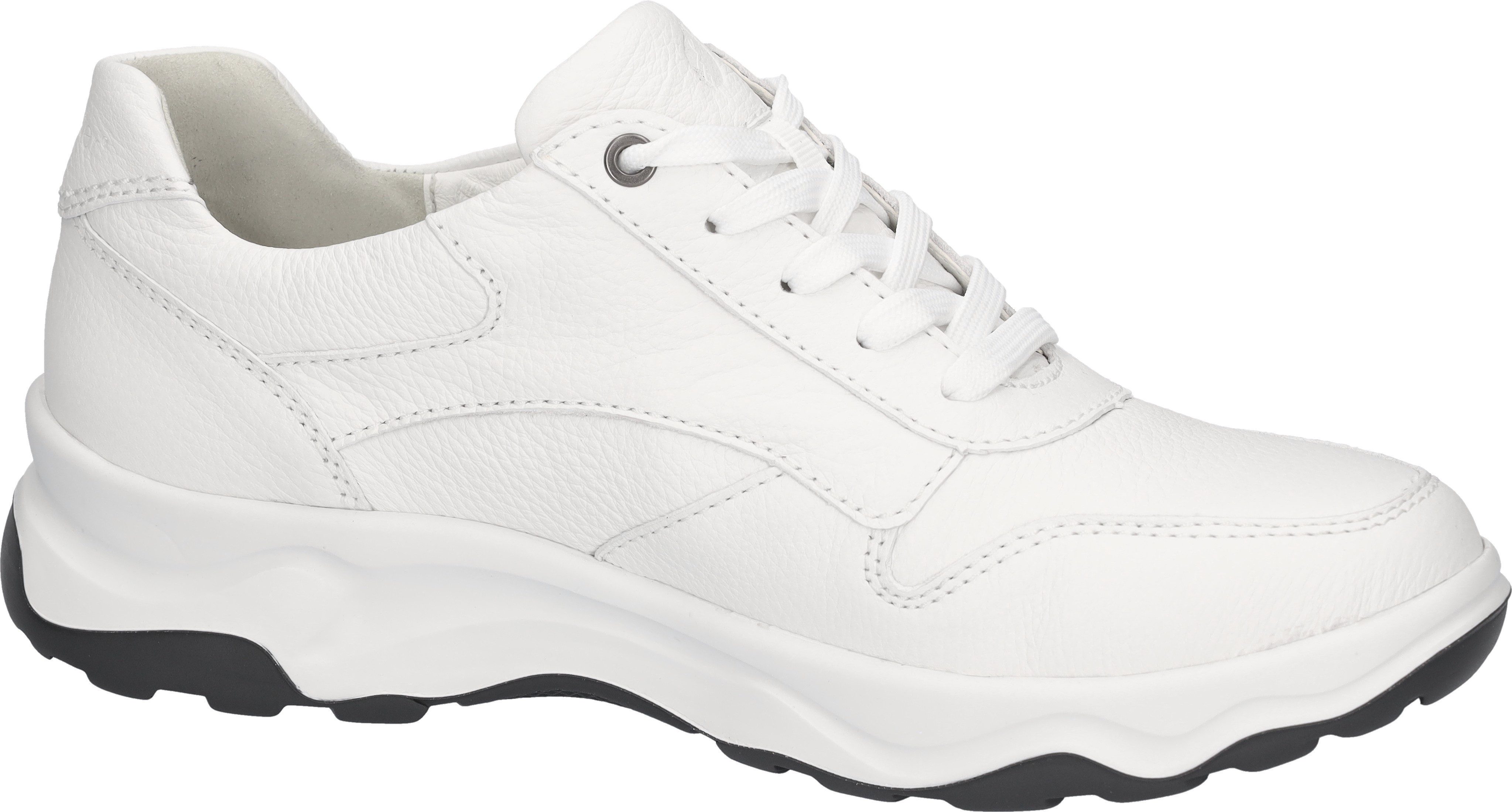 Waldläufer Sneakers H-max , halfschoen, veterschoen met zijrits, h-breedte