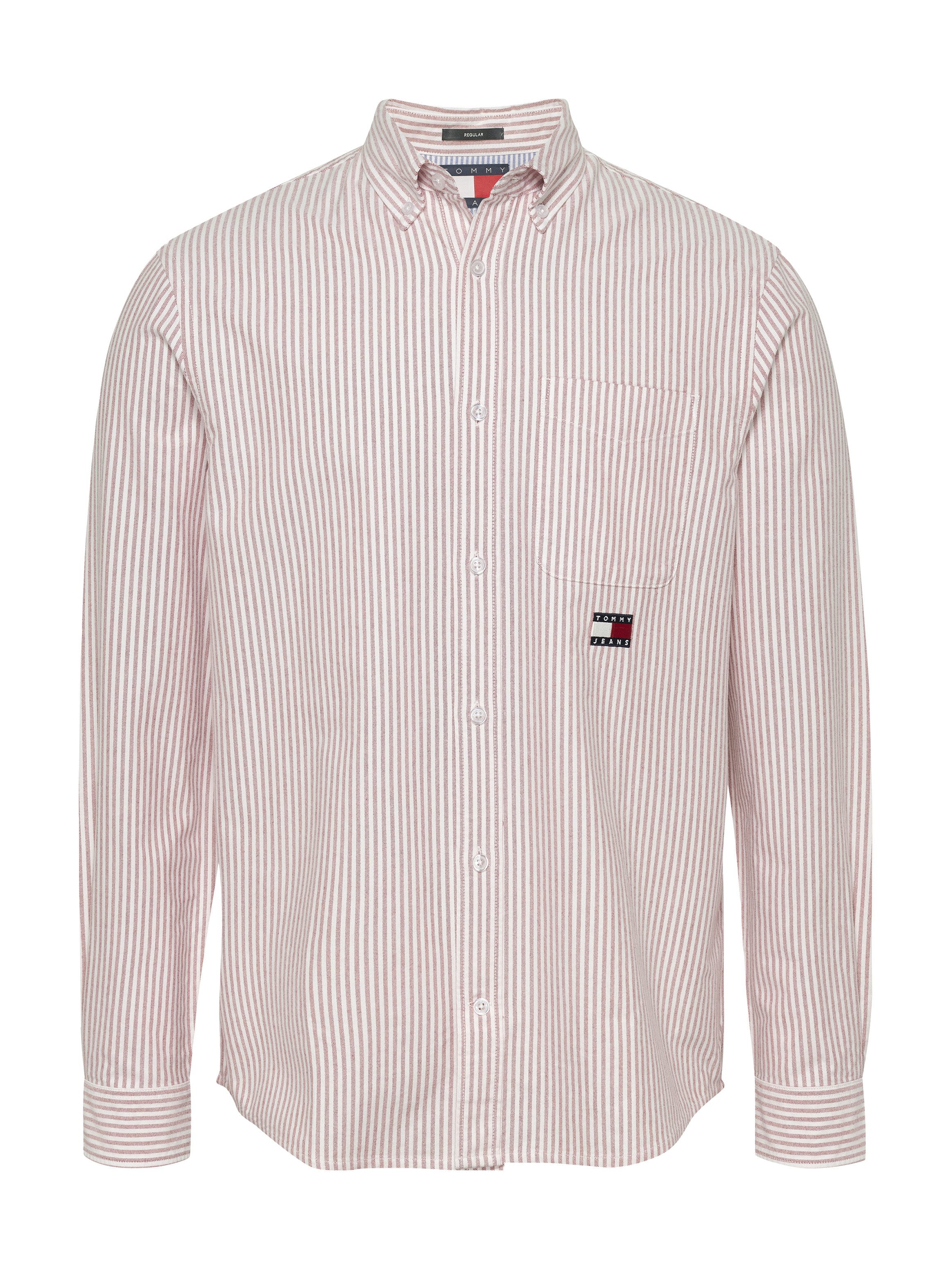TOMMY JEANS Overhemd met lange mouwen TJM STRIPE OXFORD SHIRT EXT